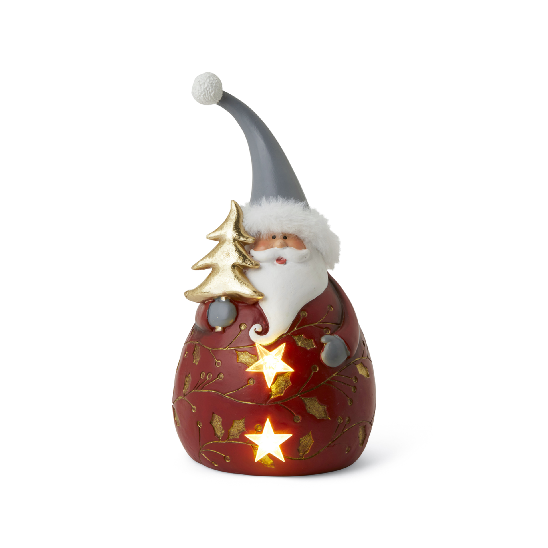 Decorazione Luminosa Babbo Natale – Misura Piccola, , large