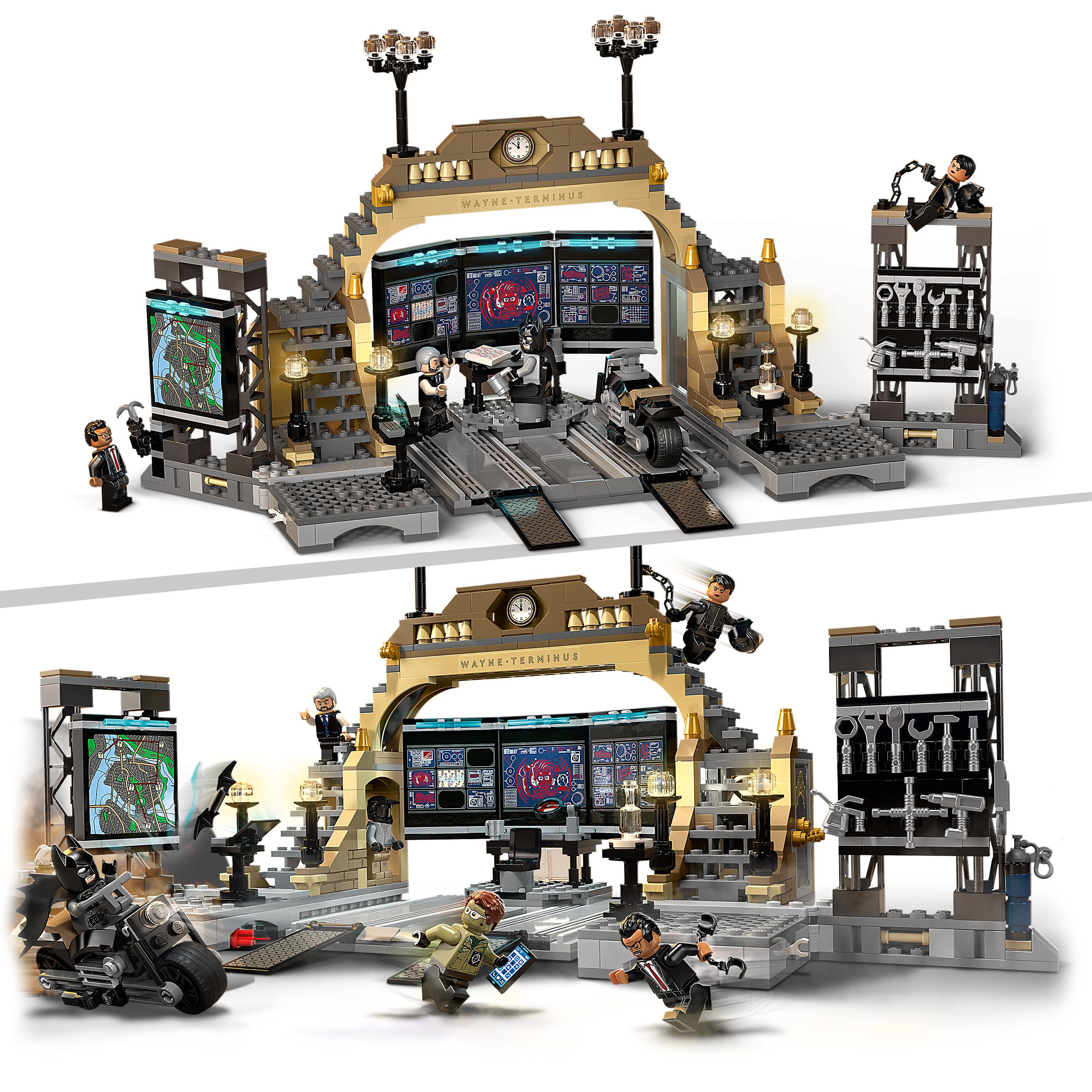LEGO DC Batman Batcaverna: Faccia A Faccia con The Riddler, Moto Giocattolo, Gio 76183, , large