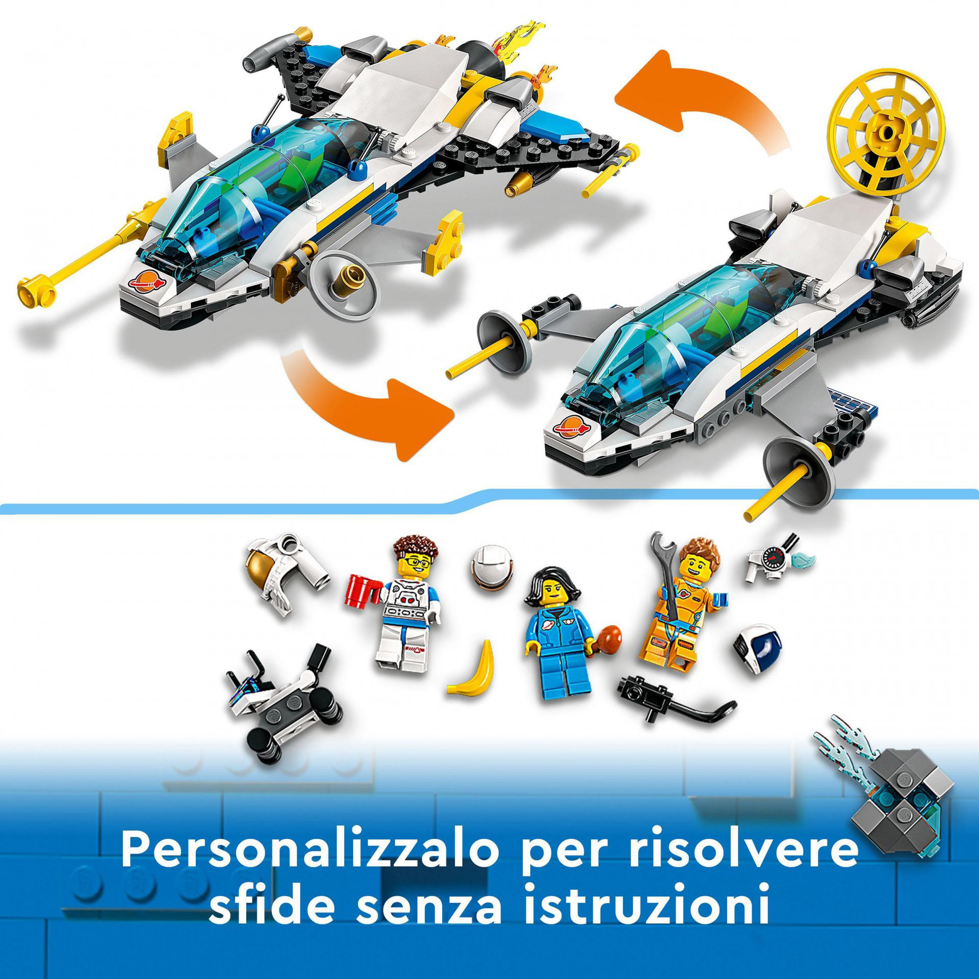 LEGO City Missioni di Esplorazione su Marte, Set di Costruzioni con Avventura Di 60354, , large