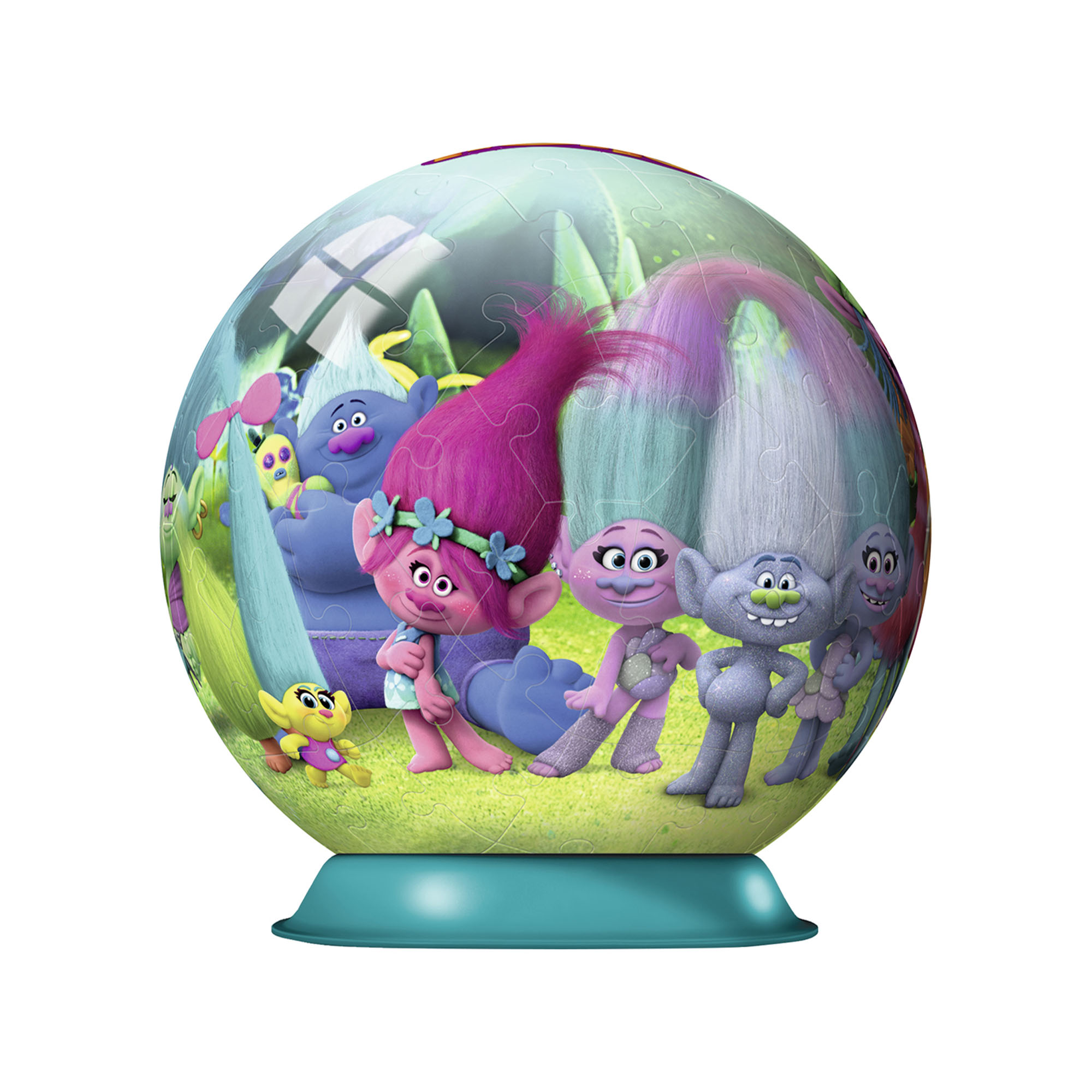 Ravensburger 3d Puzzleball 12197 - Trolls, , large