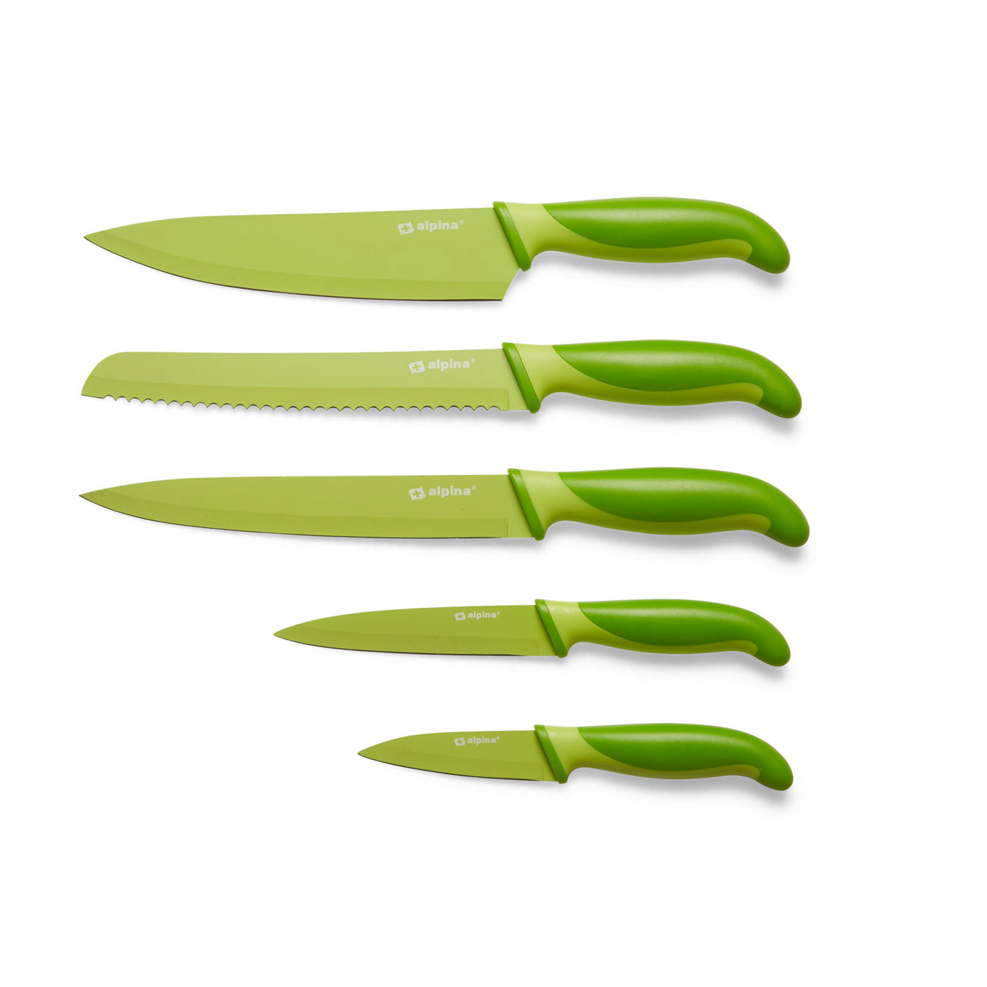 Set 5 coltelli da cucina, , large