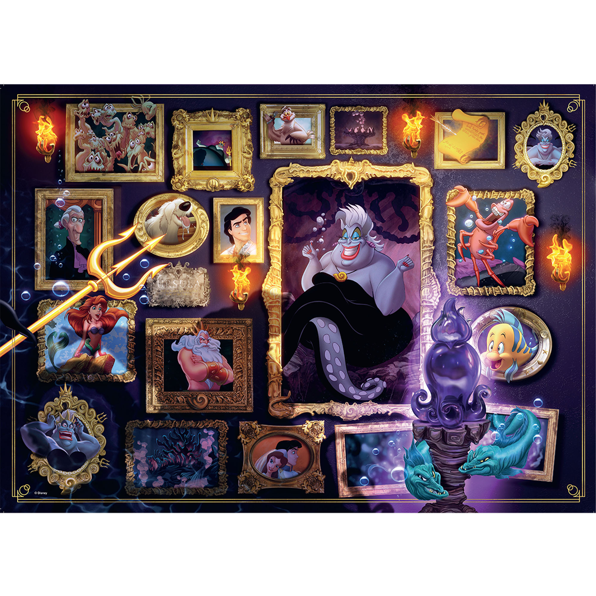 Ravensburger Puzzle 1000 Pezzi - Villainous: Ursula, , large