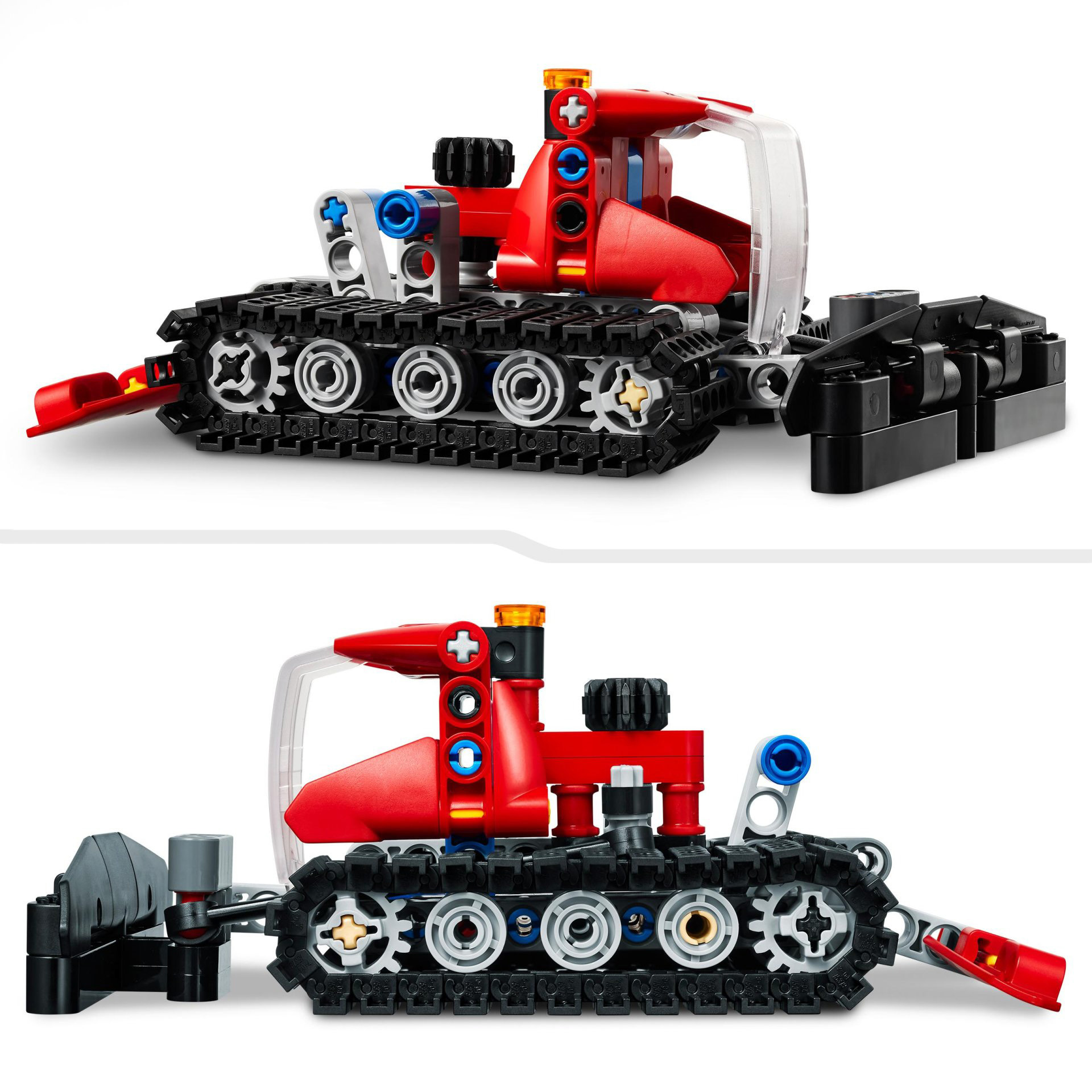 LEGO 42148 Technic Gatto delle Nevi, Set 2 in 1 con Motoslitta e Spazzaneve Gioc 42148, , large