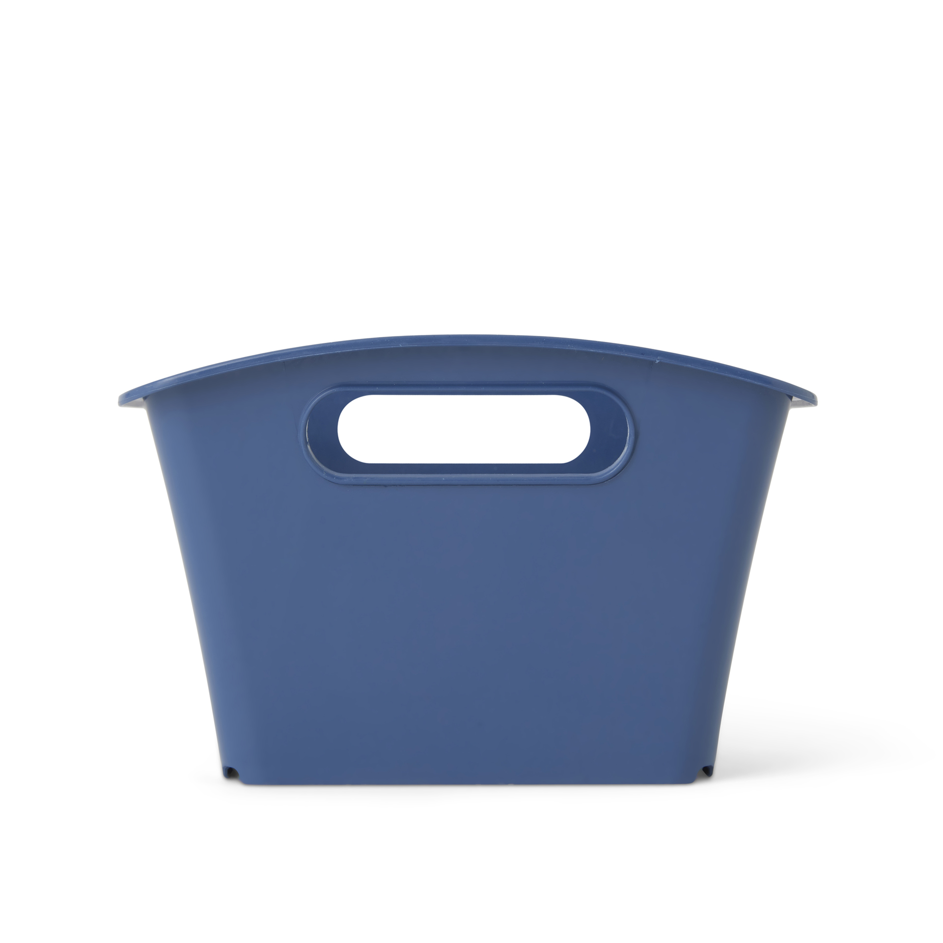 Contenitore In Plastica Riciclata 29 X 9 X 14 Cm - Blu, , large