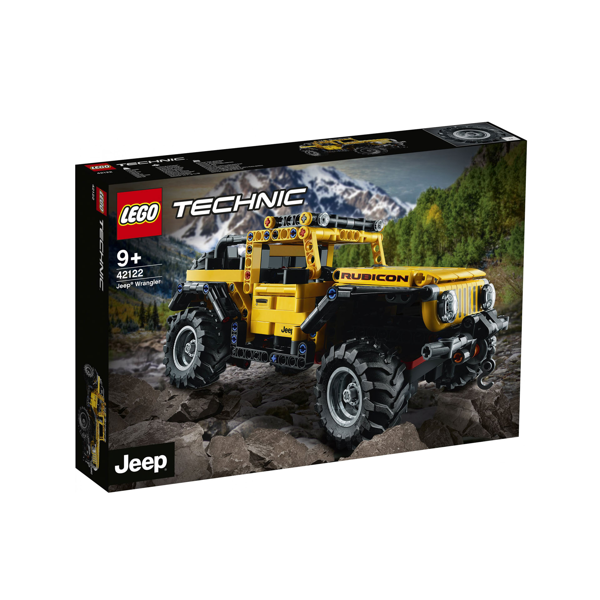 LEGO Technic Jeep Wrangler 4x4, Modello Fuoristrada SUV Giocattolo da Costruzion 42122, , large