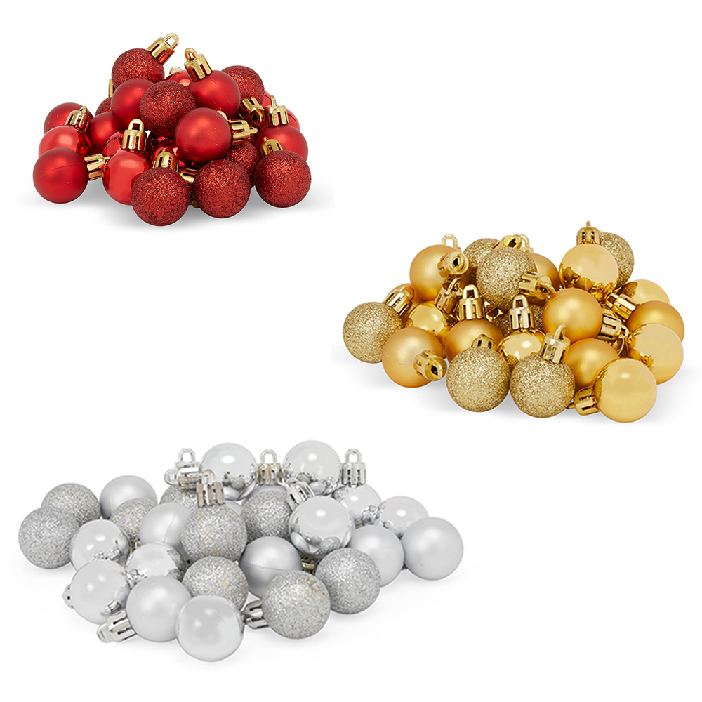 Palline per albero di Natale - Set da 27 pz, , large
