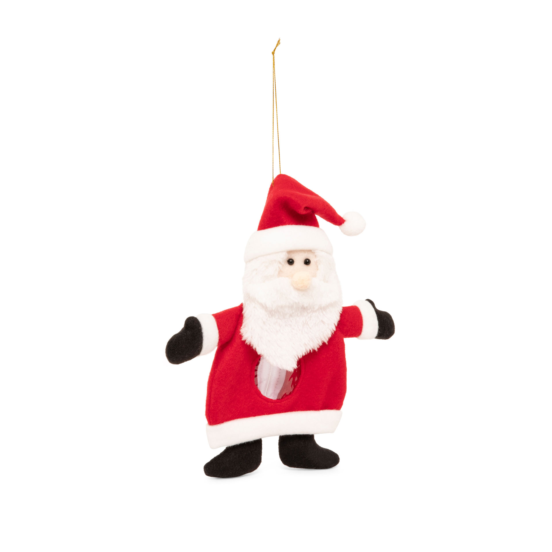 Sacca per dolcetti Babbo Natale, , large