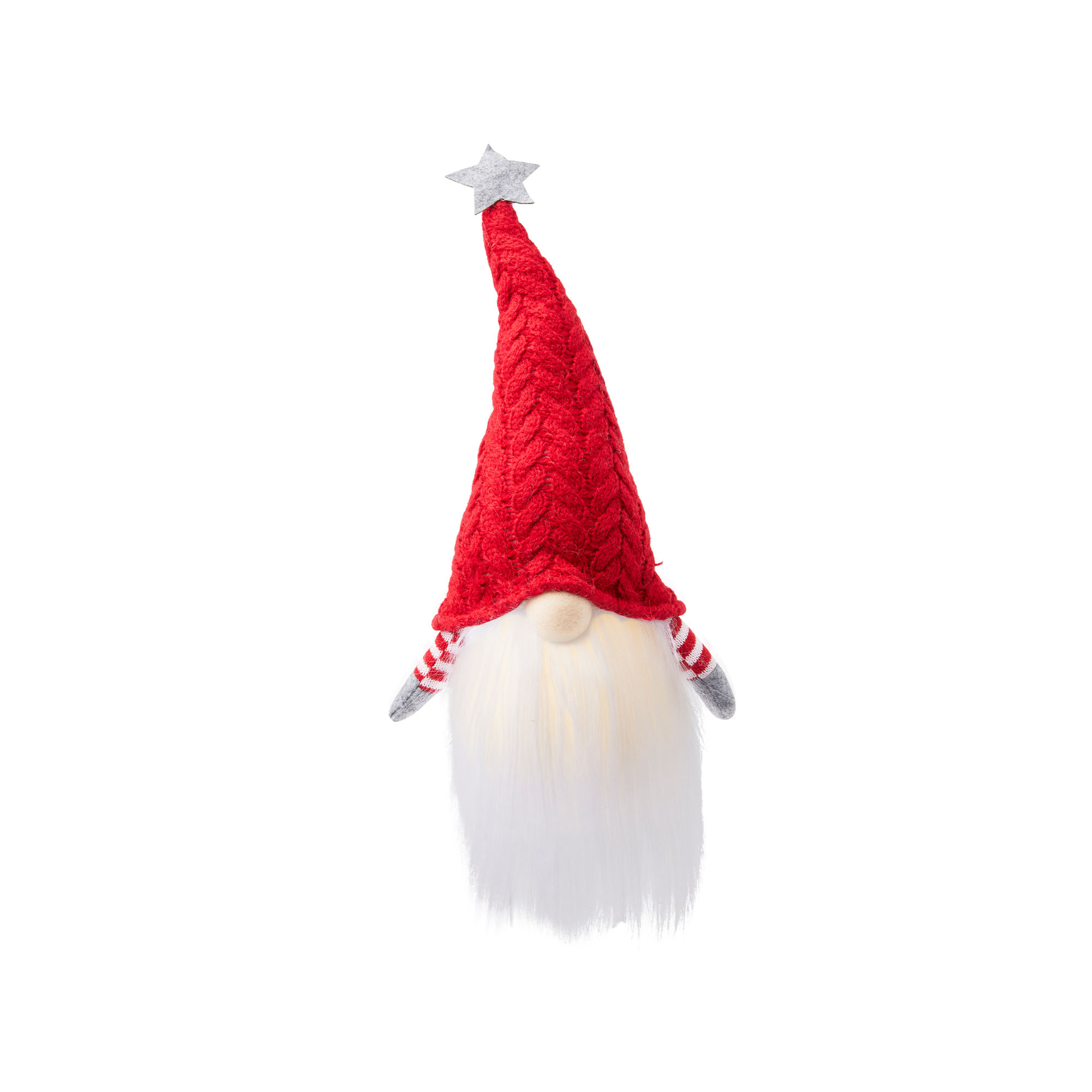 Gnomo Decorativo Luminoso - Rosso, , large