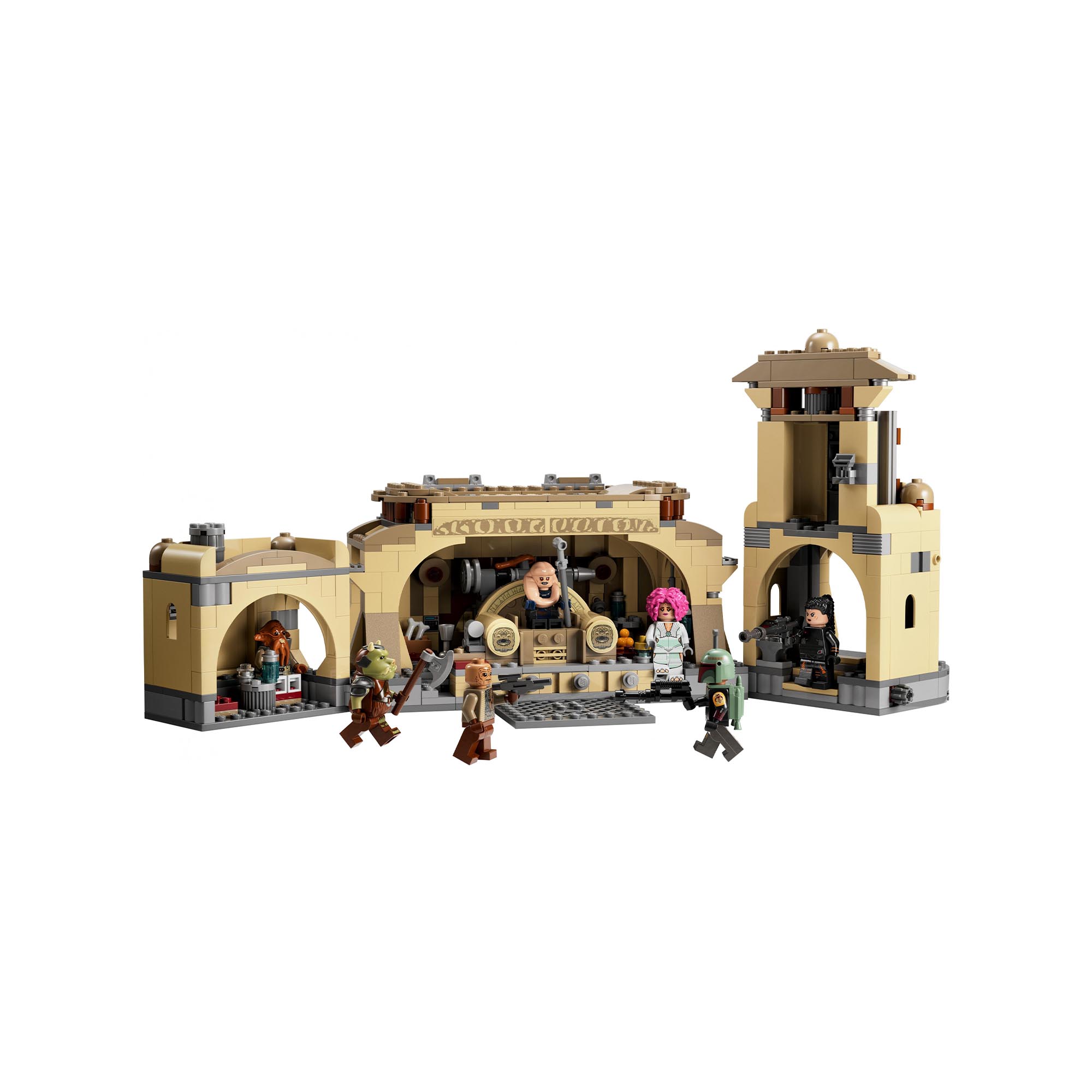 LEGO 75326 Star Wars La Sala del Trono di Boba Fett, Palazzo di Jabba con 7 Mini 75326, , large