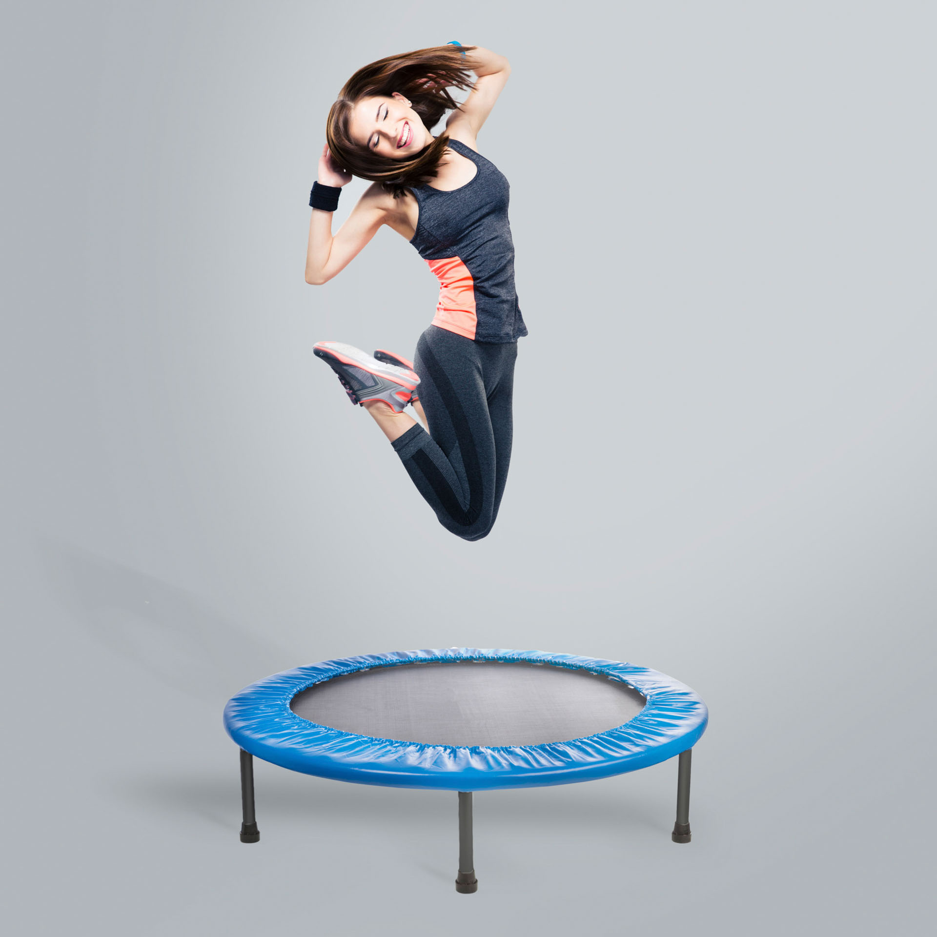 Trampolino Elastico Pieghevole, , large