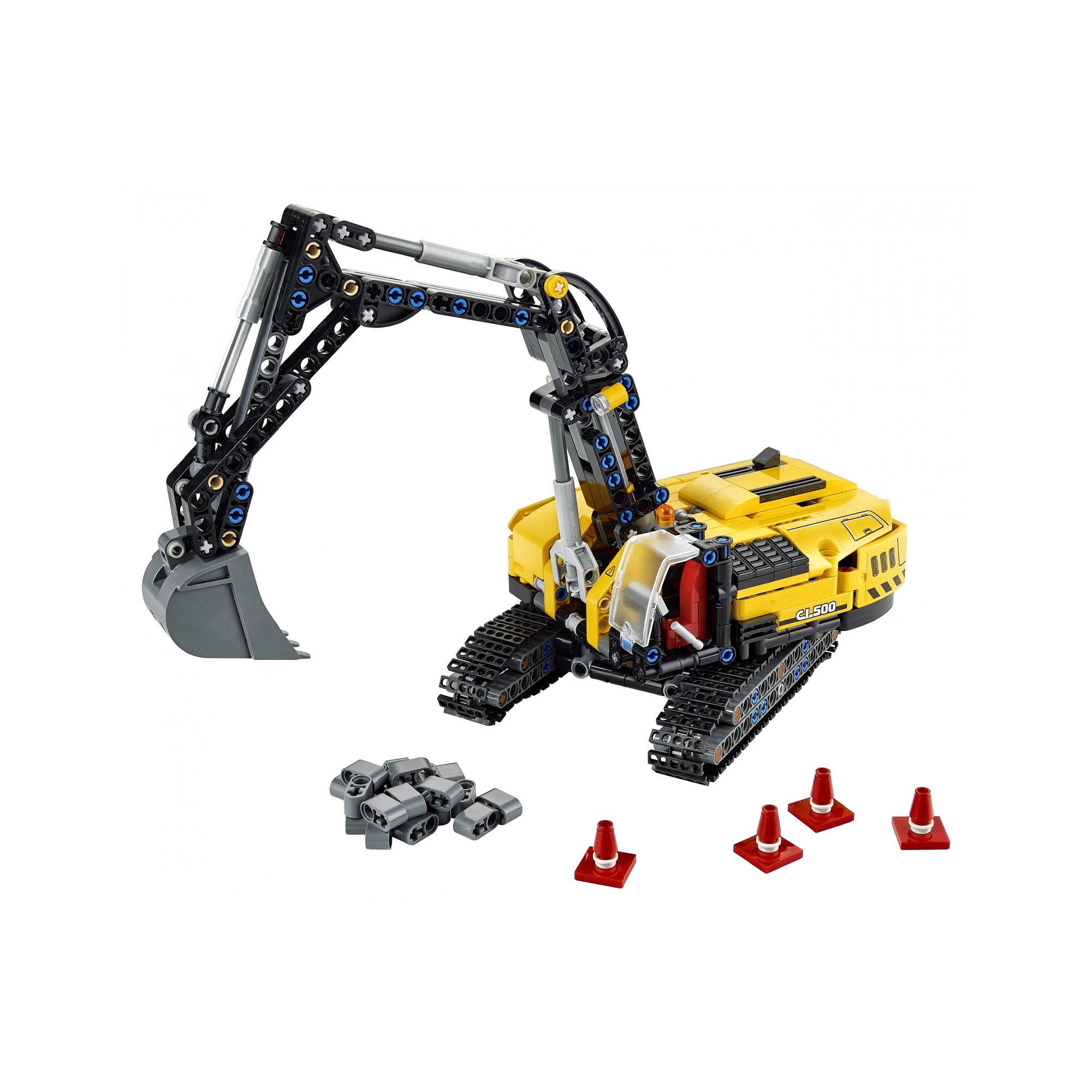 LEGO Technic Escavatore Pesante, Trattore, Modellino 2 in 1, Kit di Costruzione  42121, , large