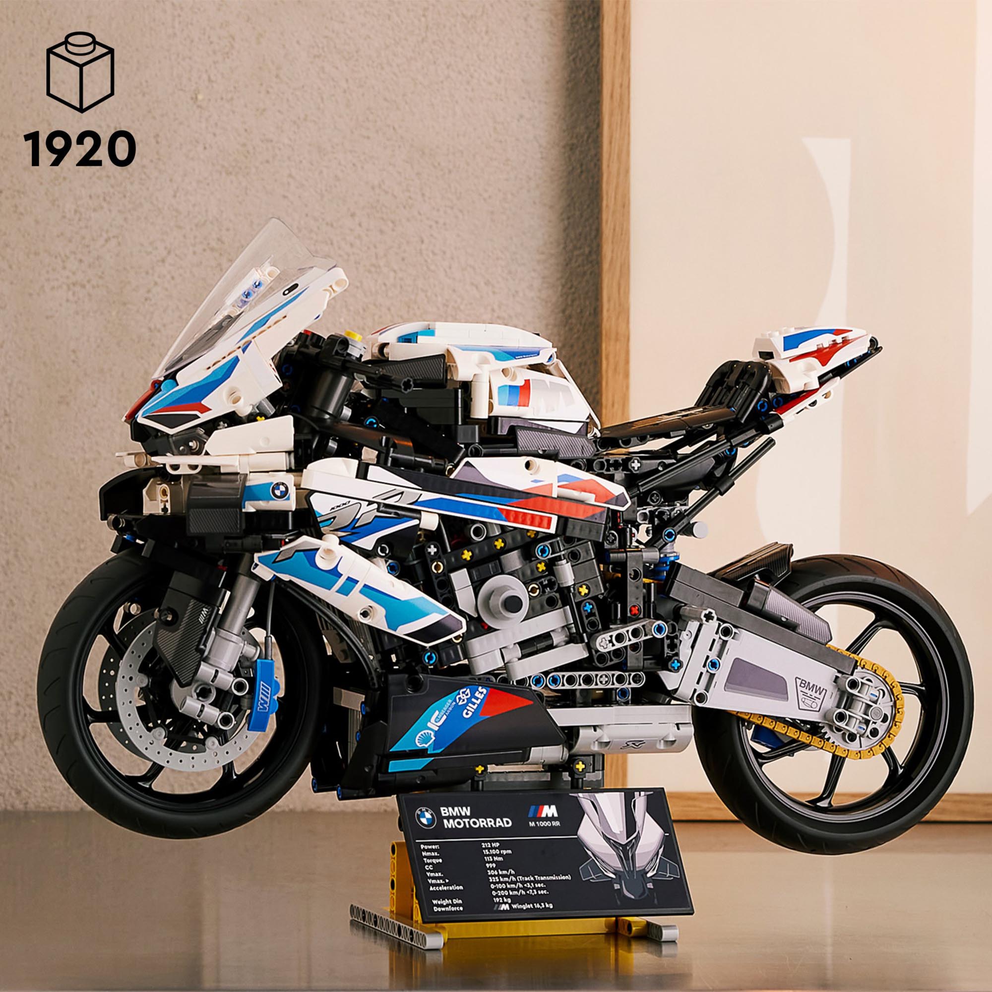 LEGO 42130 Technic BMW M 1000 RR, Moto per Adulti da Costruire, Idea Regalo da C 42130, , large
