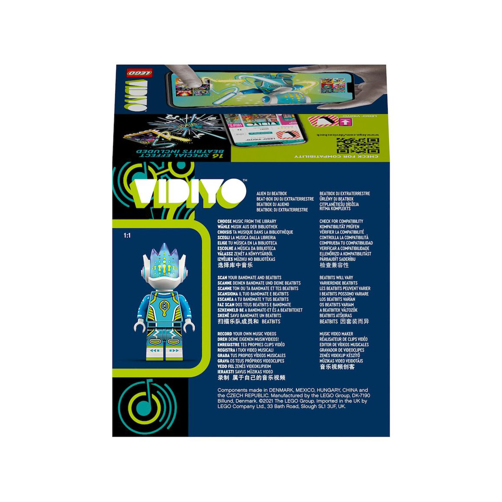 LEGO VIDIYO Alien DJ BeatBox 43104, , large