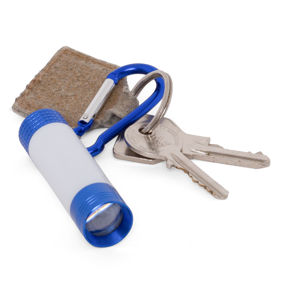 Mini torcia con fuoco regolabile - colore blu, , large