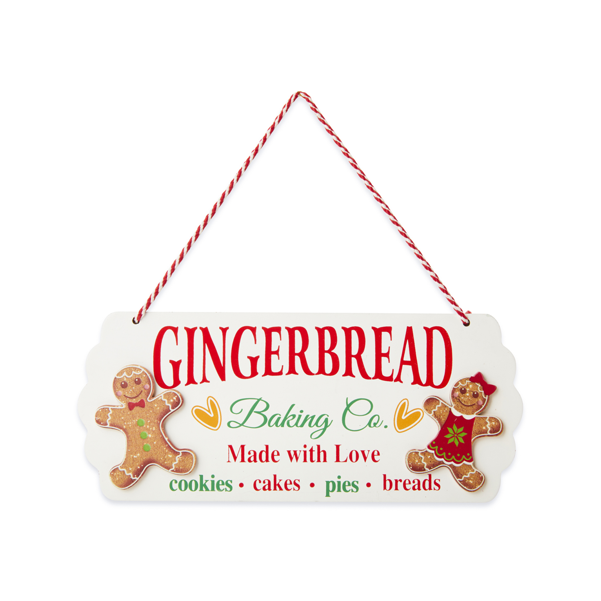 Cartello Natalizio – “gingerbread”, , large