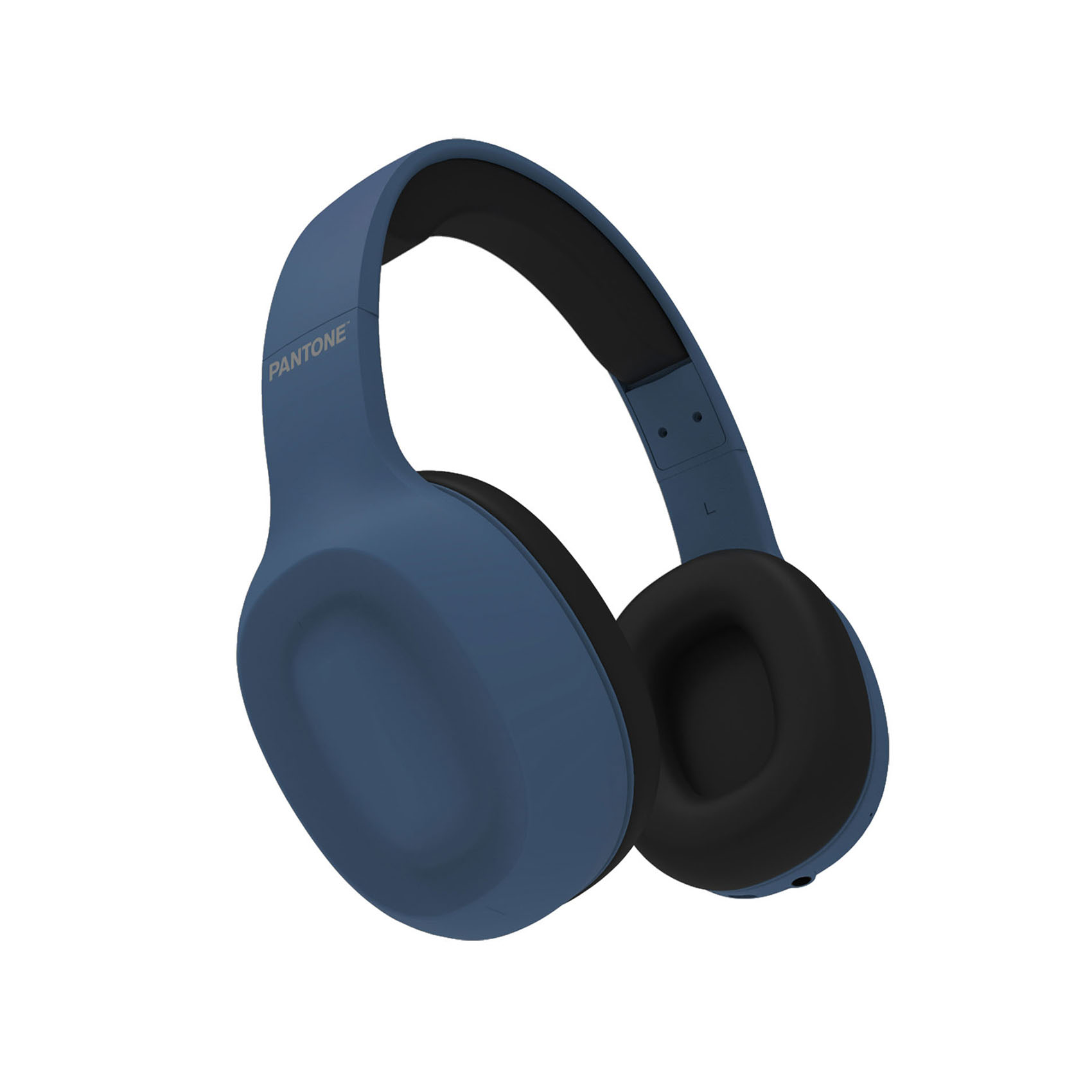 Cuffie stereo Bluetooth wireless linea Pantone - blu