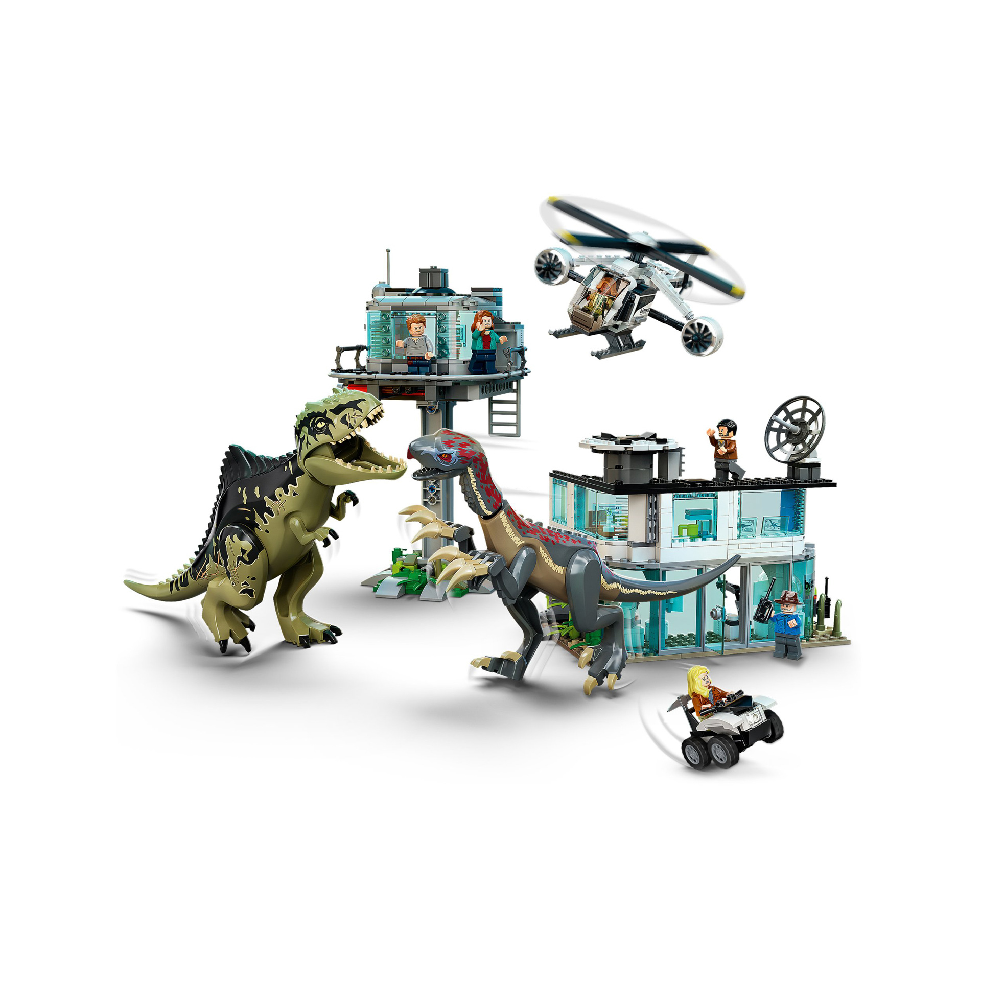 LEGO 76949 Jurassic World l'Attacco del Giganotosauro e del Terizinosauro, Dino 76949, , large