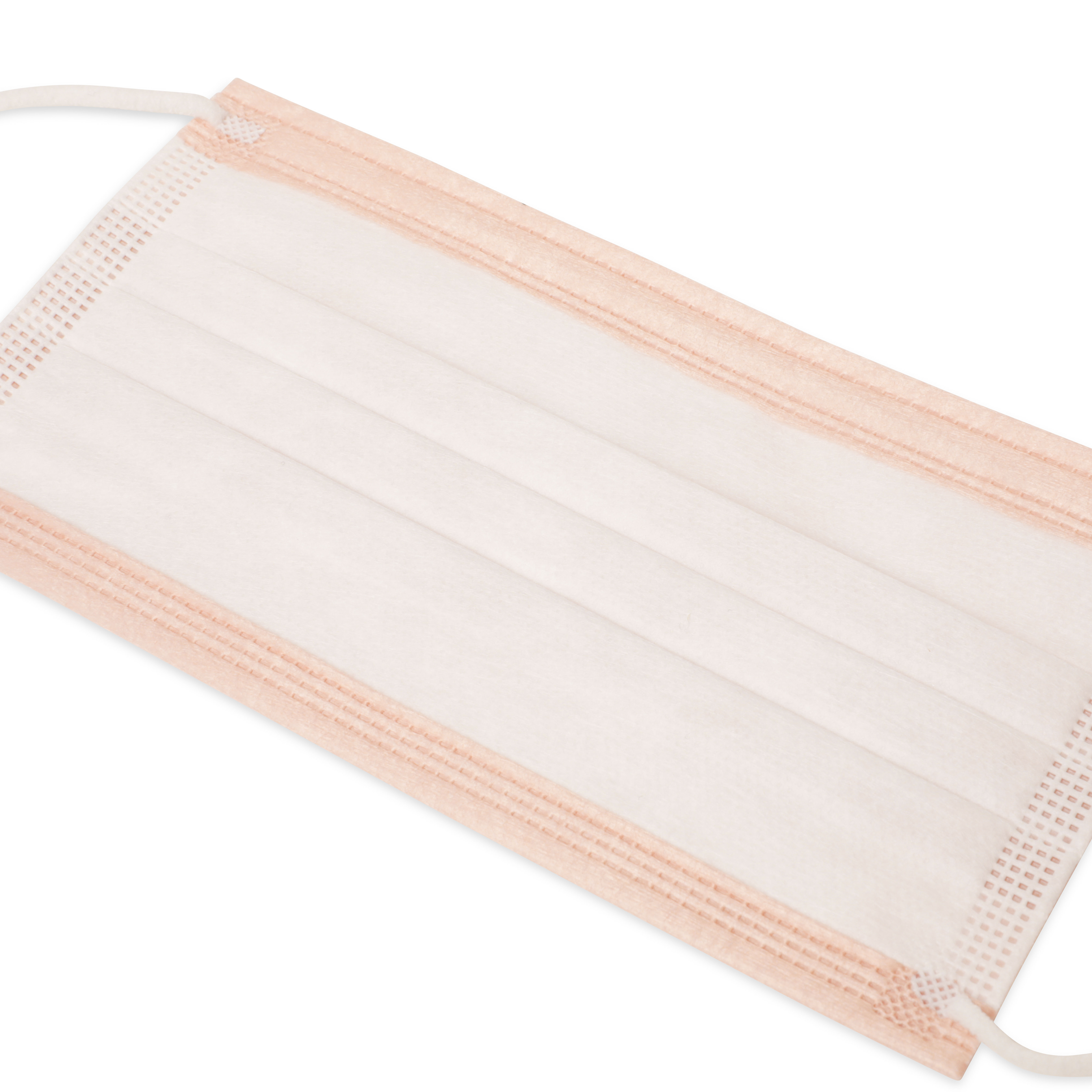 Mascherine facciali monouso per adulti set da 5 pz, rosa, rosa, large