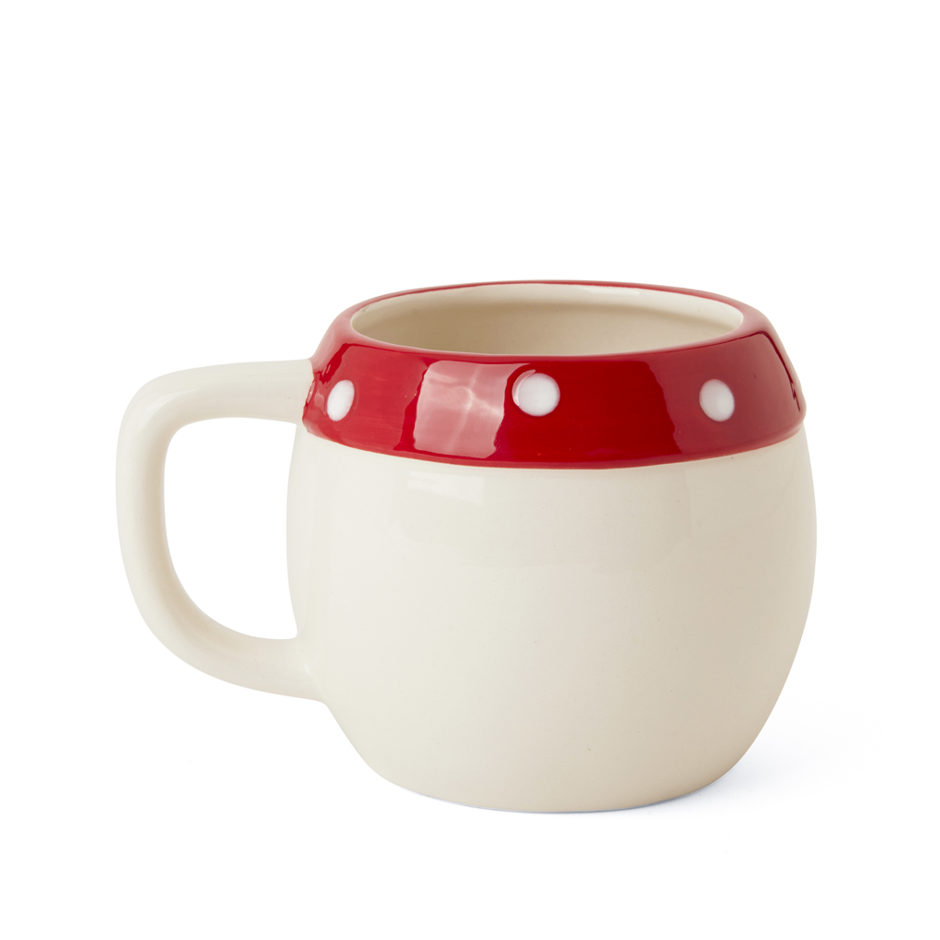 Tazza natalizia in ceramica –  Busto pupazzo di neve, , large