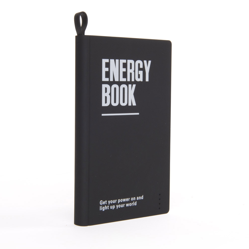 Power Bank Portatile 8000 Mah, Colore Bianco - Energy Book, , large