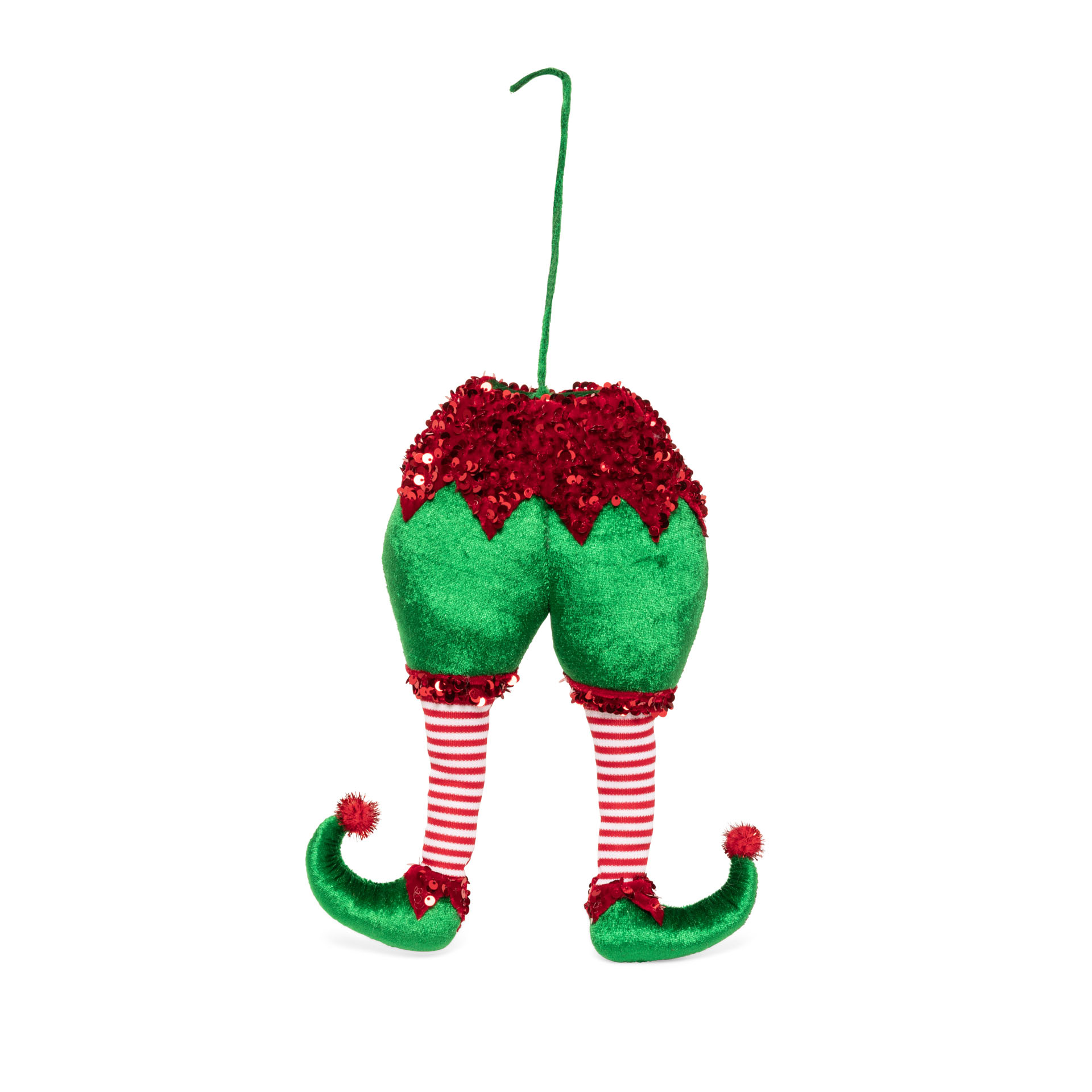 Elfo decorativo per albero di Natale 28 cm, , large