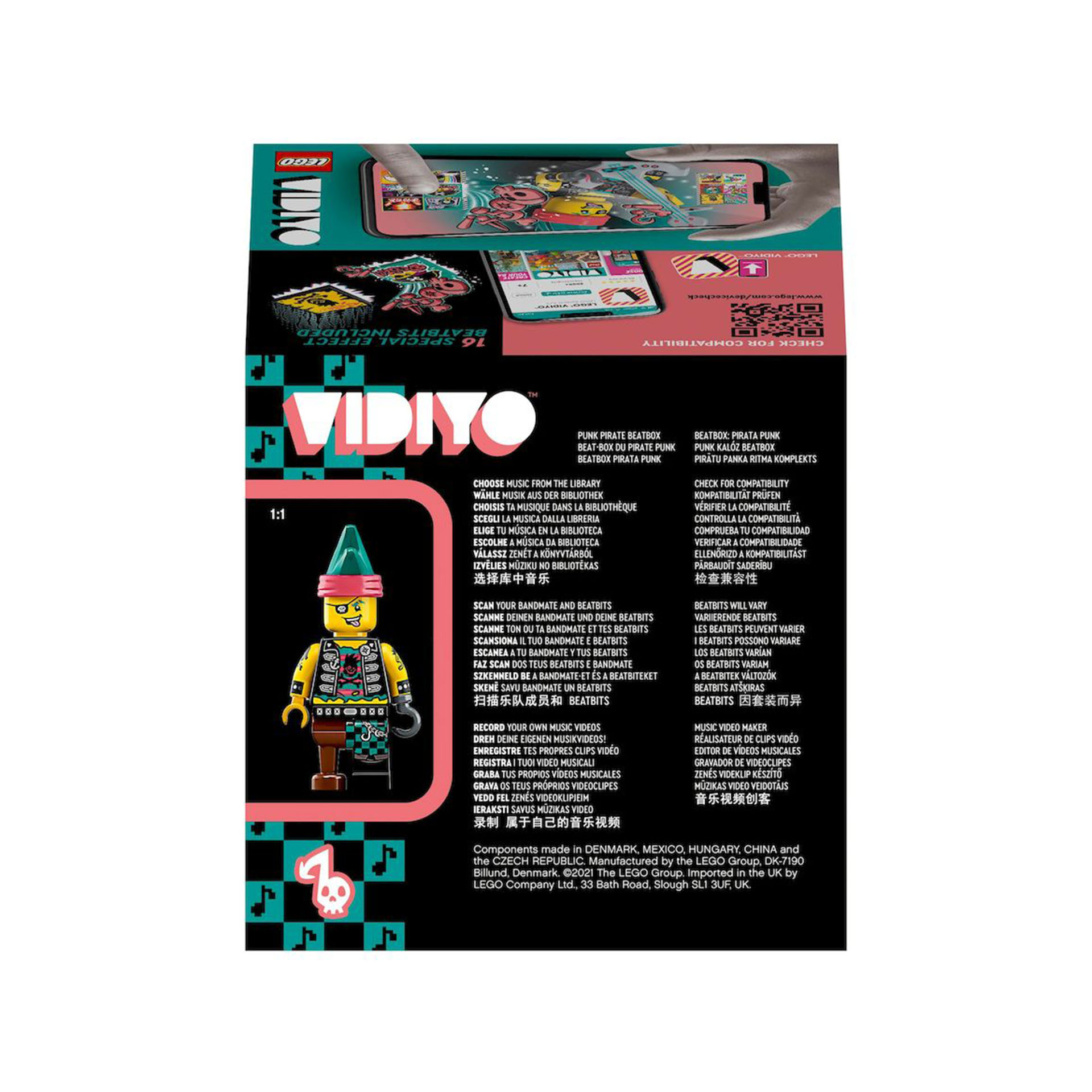 LEGO VIDIYO Punk Pirate BeatBox  43103, , large
