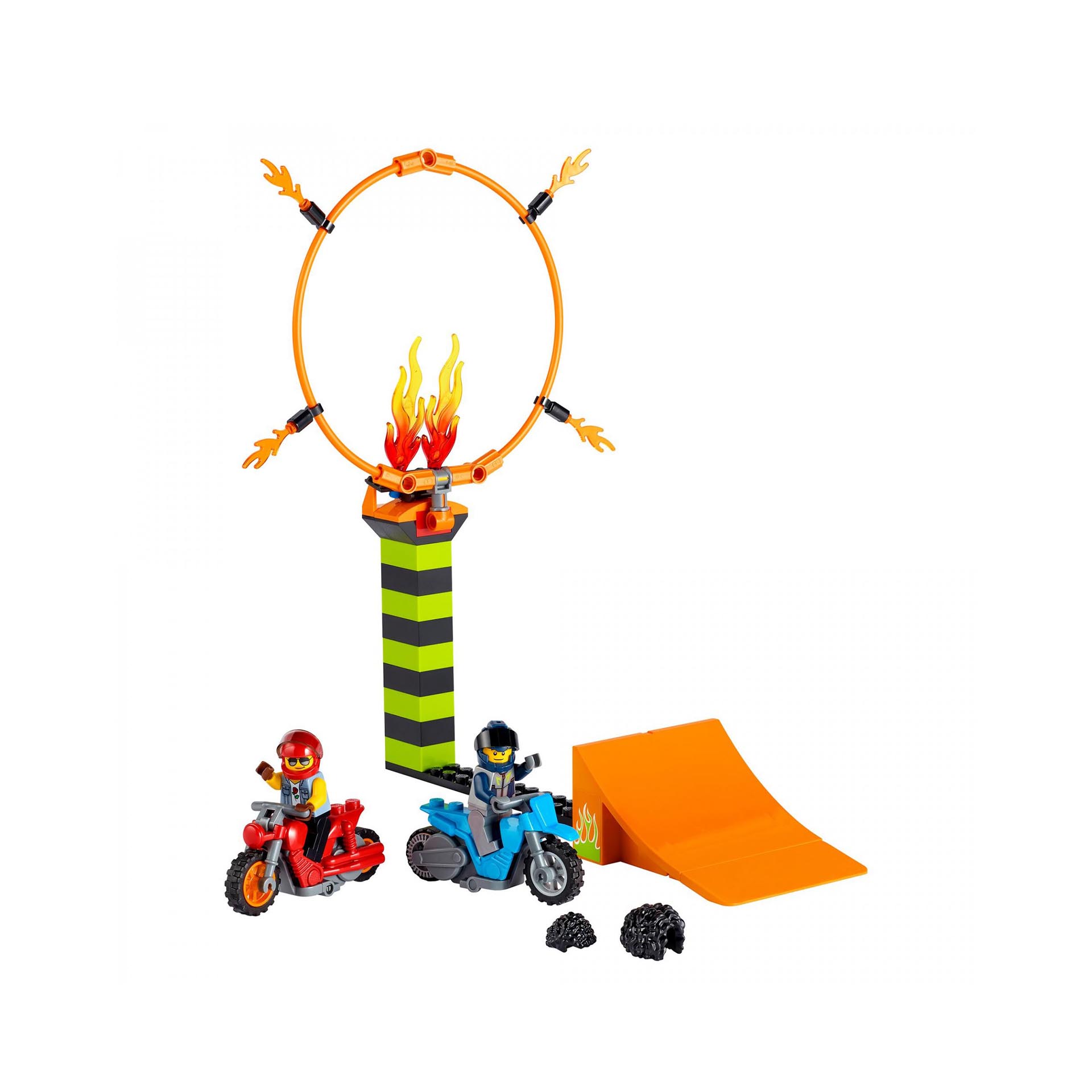 LEGO City Stuntz Competizione Acrobatica, Set con 2 Moto Giocattolo con Meccanis 60299, , large