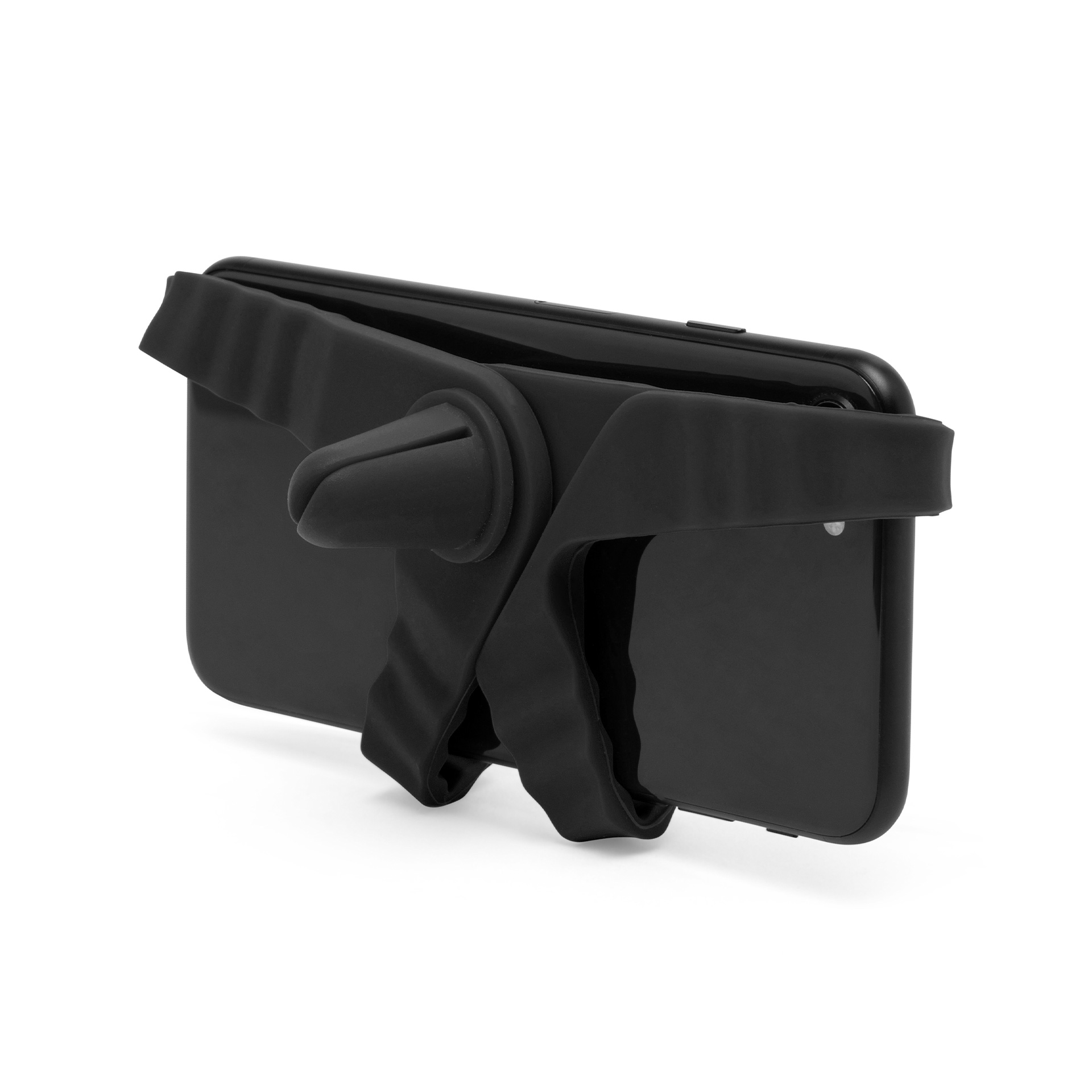 Porta cellulare modellabile per presa d'aria auto, , large