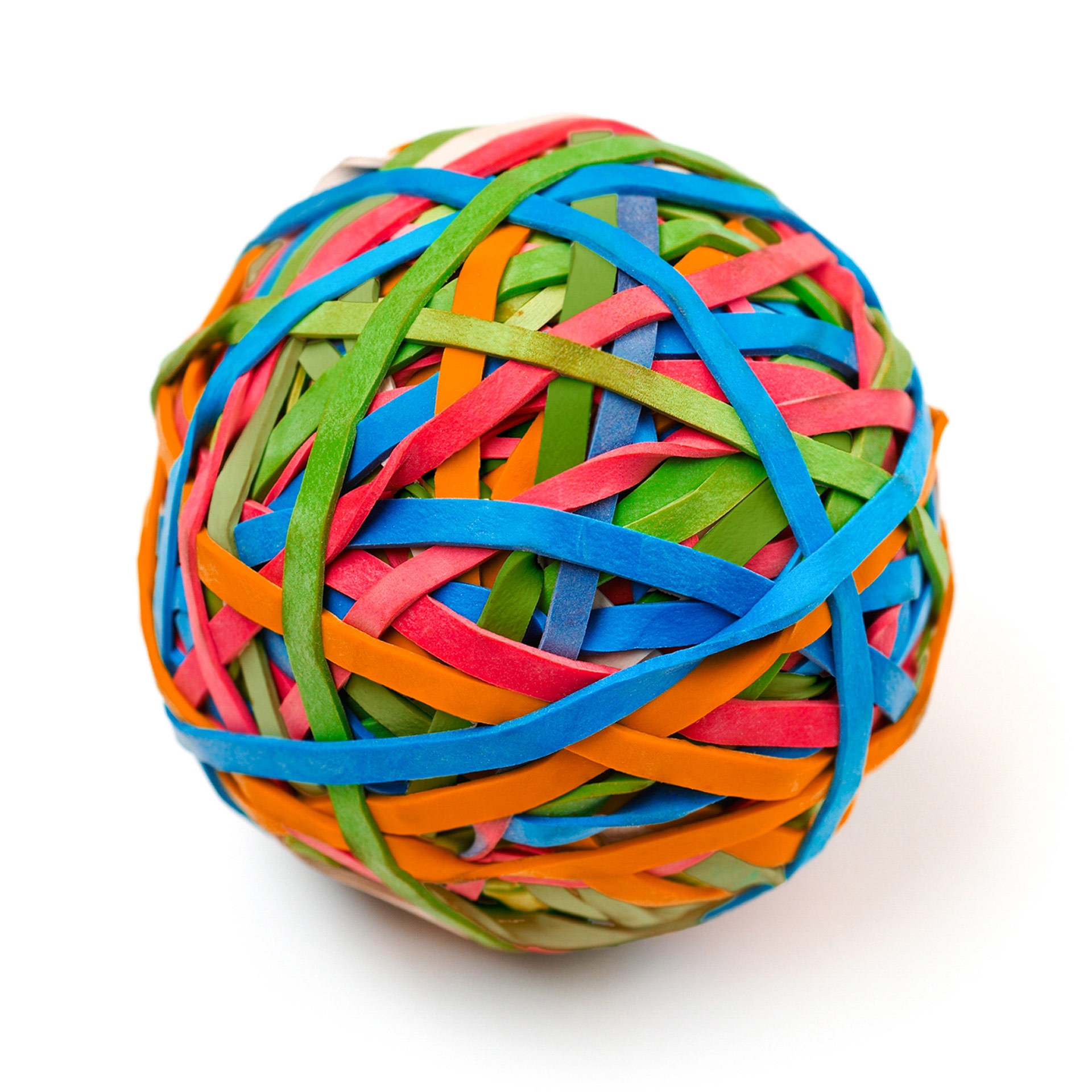 organizzazione di documenti arti e mestieri per fai da te Confezione da 2 195 elastici per pallina Yosogo Palline elastiche in colori assortiti 135 g x 2 