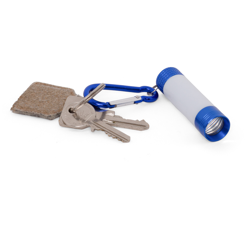 Mini torcia con fuoco regolabile - colore blu, , large