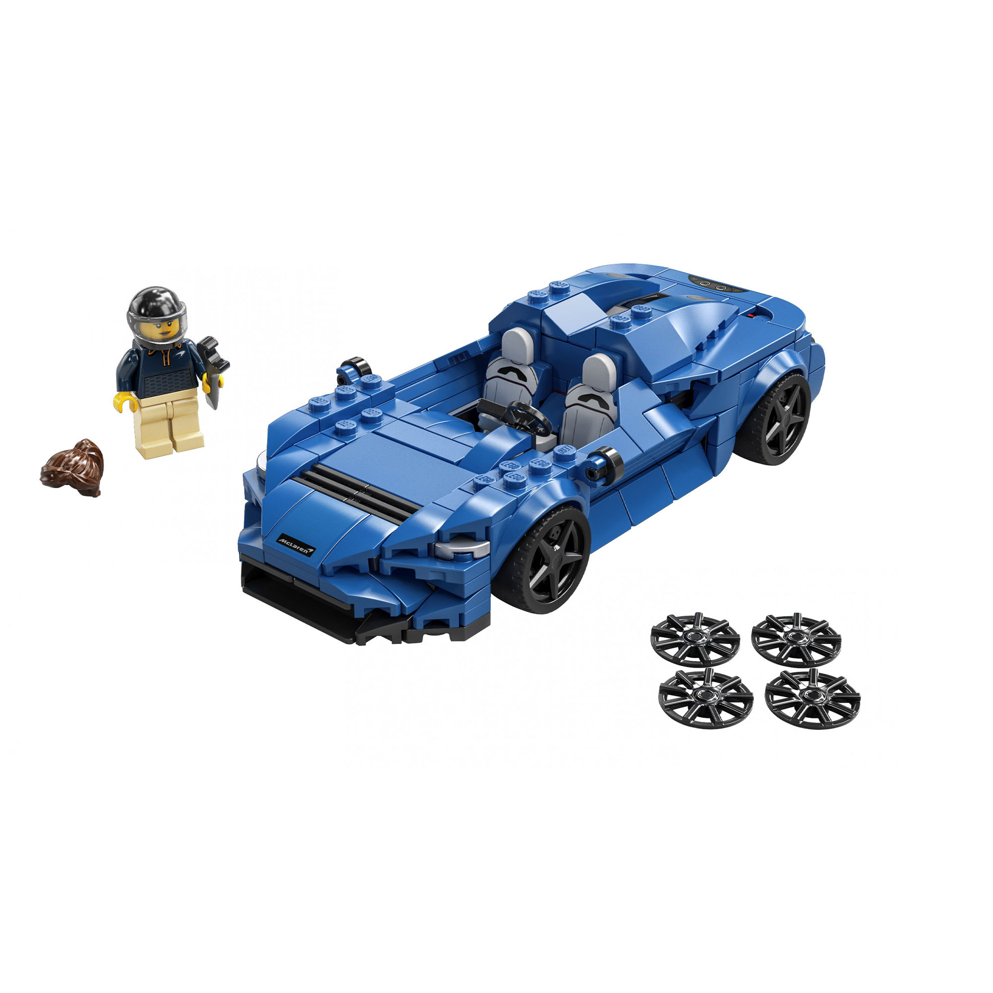 LEGO Speed Champions McLaren Elva, Macchina Giocattolo per Bambini di 7 Anni, Au 76902, , large