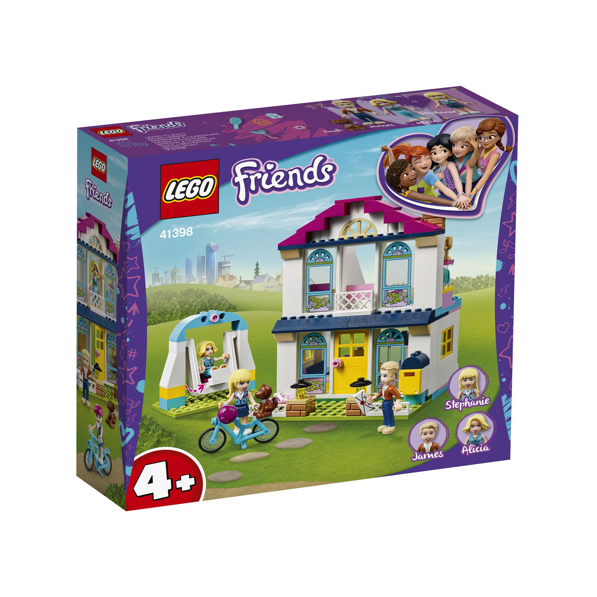 LEGO Friends La casa di Stephanie 4+ 41398, , large