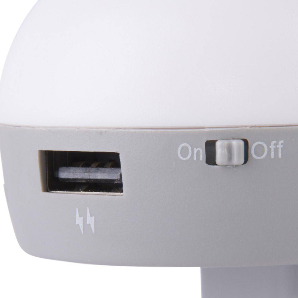 Luce notturna con doppia presa USB, , large