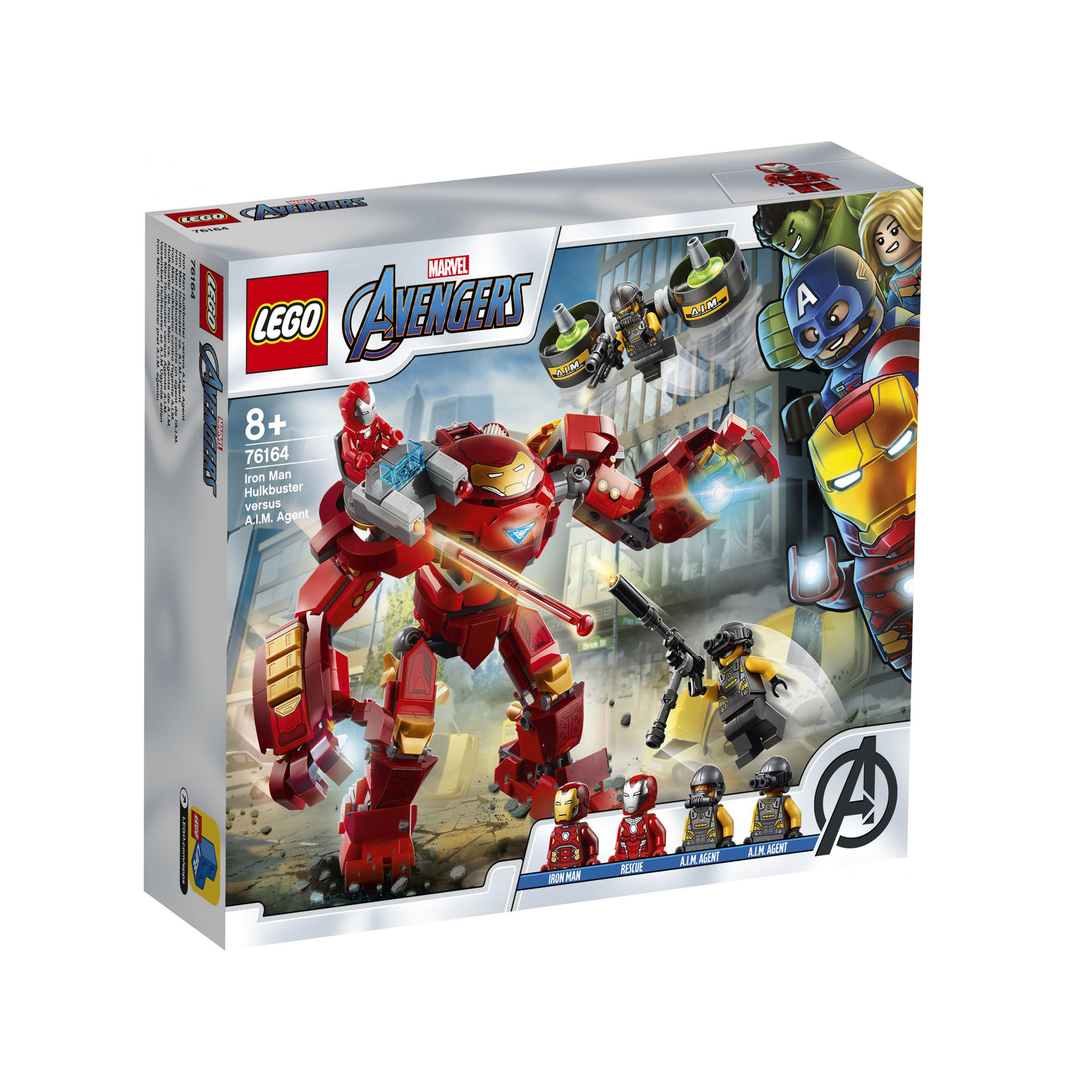 Iron Man Hulkbuster contro l'agente A.I.M. 76164, , large