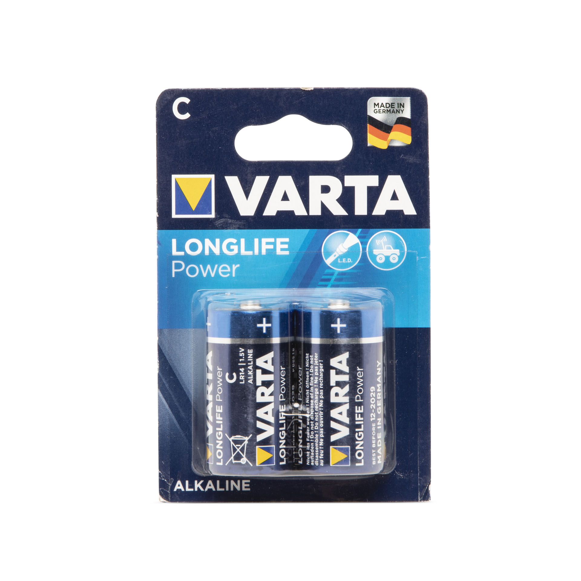Batterie Varta C (mezza torcia), , large