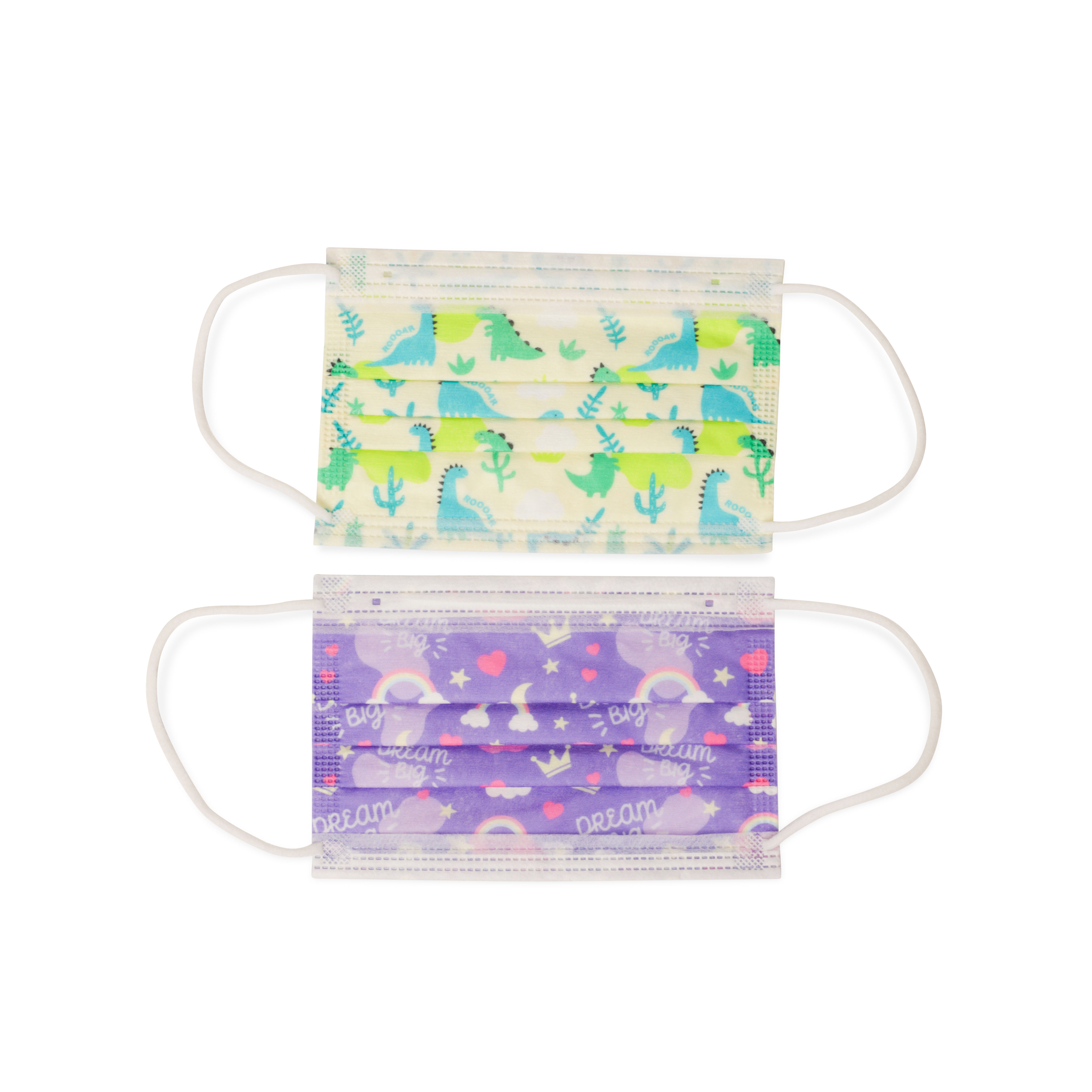Mascherine facciali monouso per bambini set da 5 pz, , large