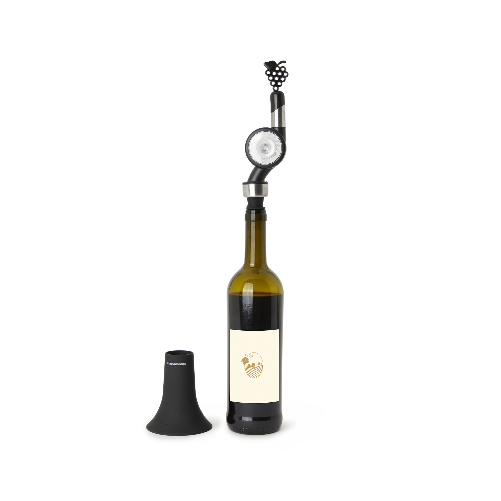 Aeratore Per Vino Con Mulinello, , large