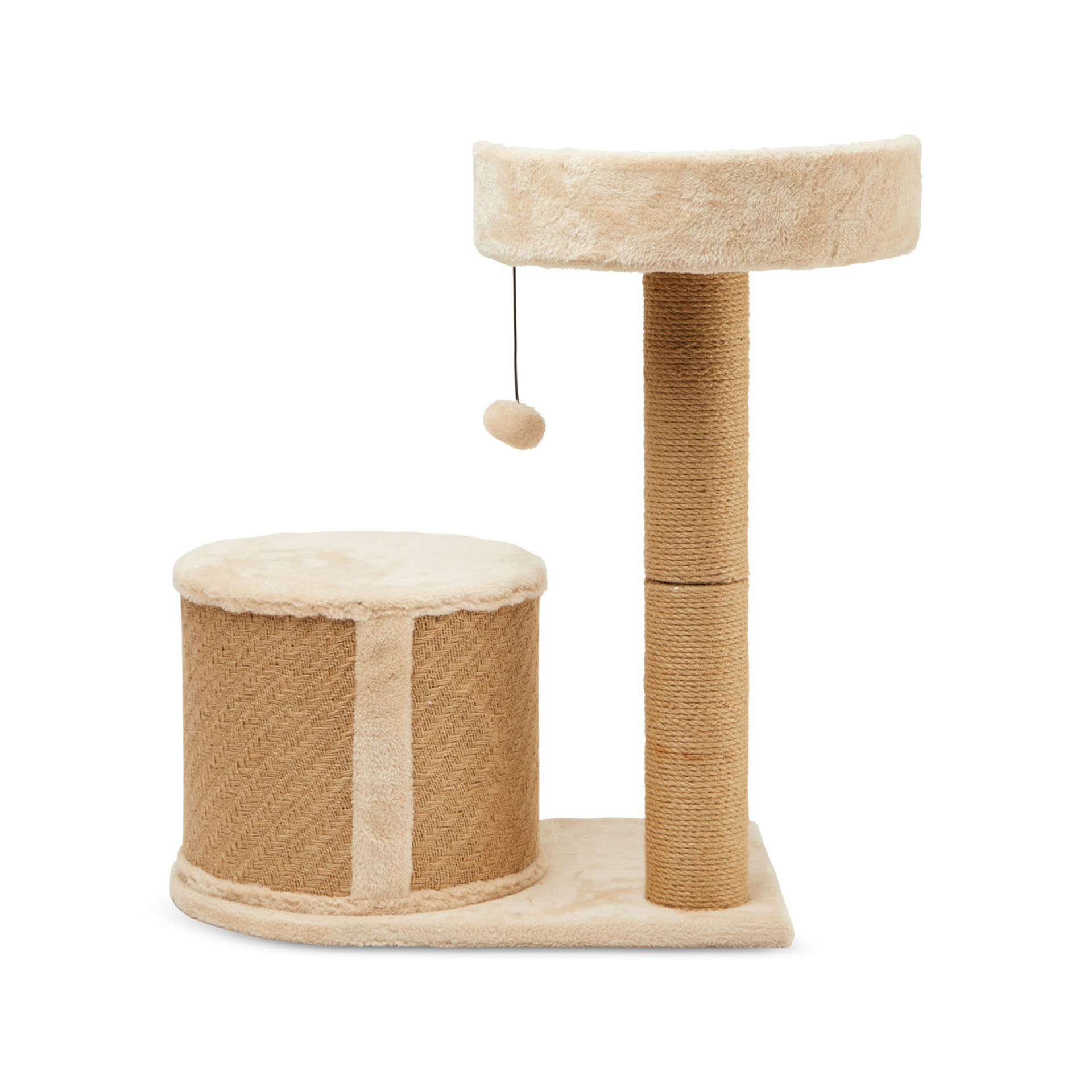 Tiragraffi per gatti con cuccia, , large
