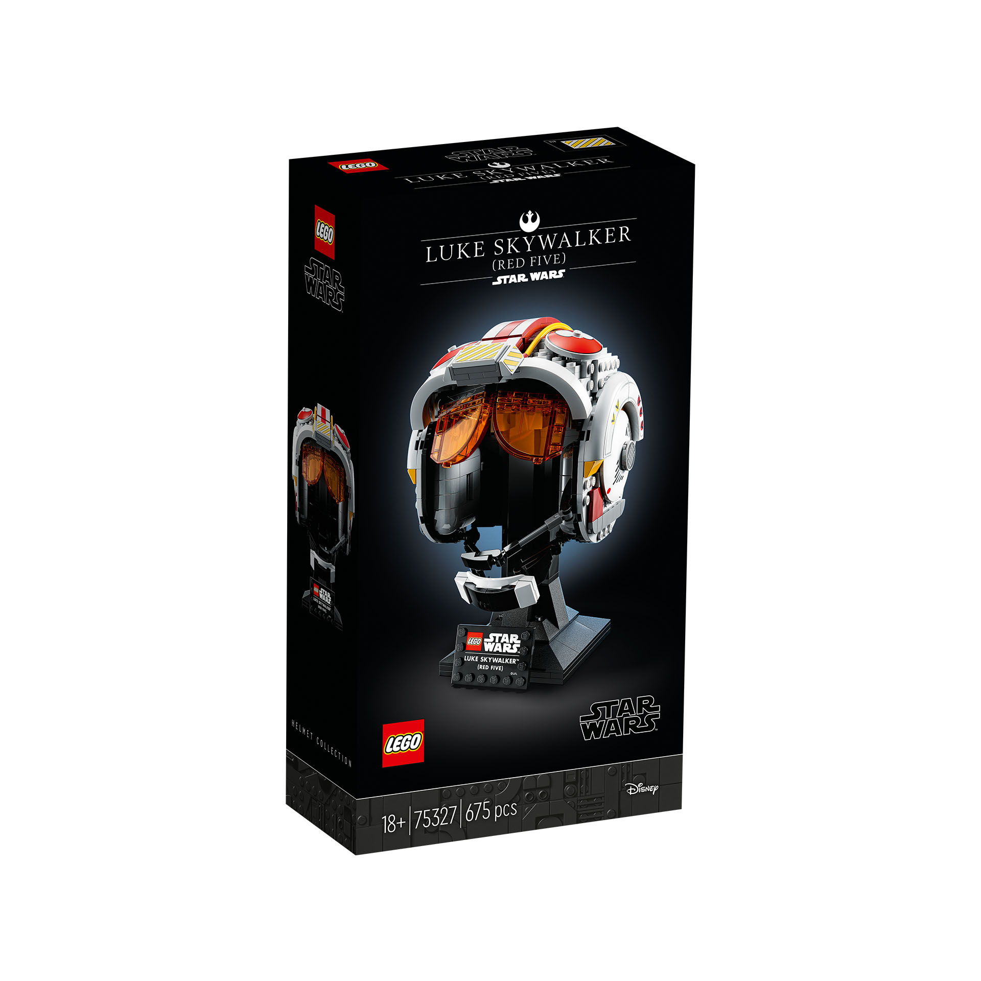 LEGO Star Wars Casco di Luke Skywalker (Red Five), Elmo da Collezione,  Regalo pe 75327
