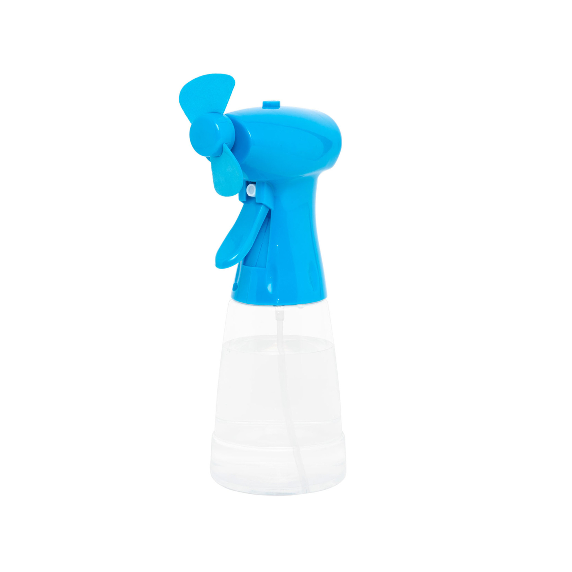 Mini Ventilatore Con Nebulizzatore, Colore Azzurro, , large