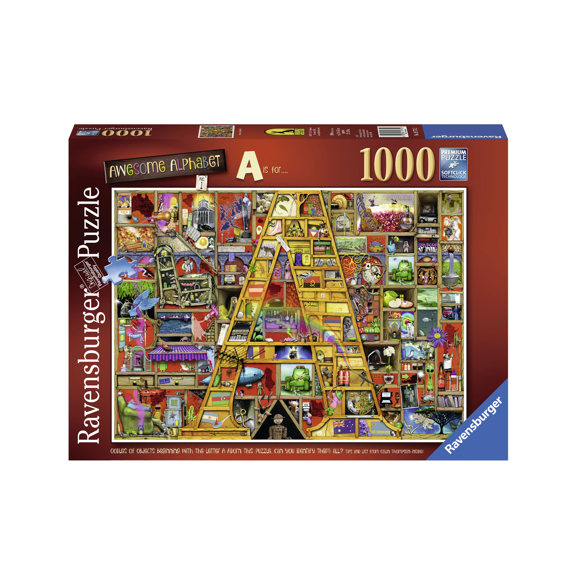 Ravensburger Puzzle 1000 pezzi 19771 - Colin Thompson, , large