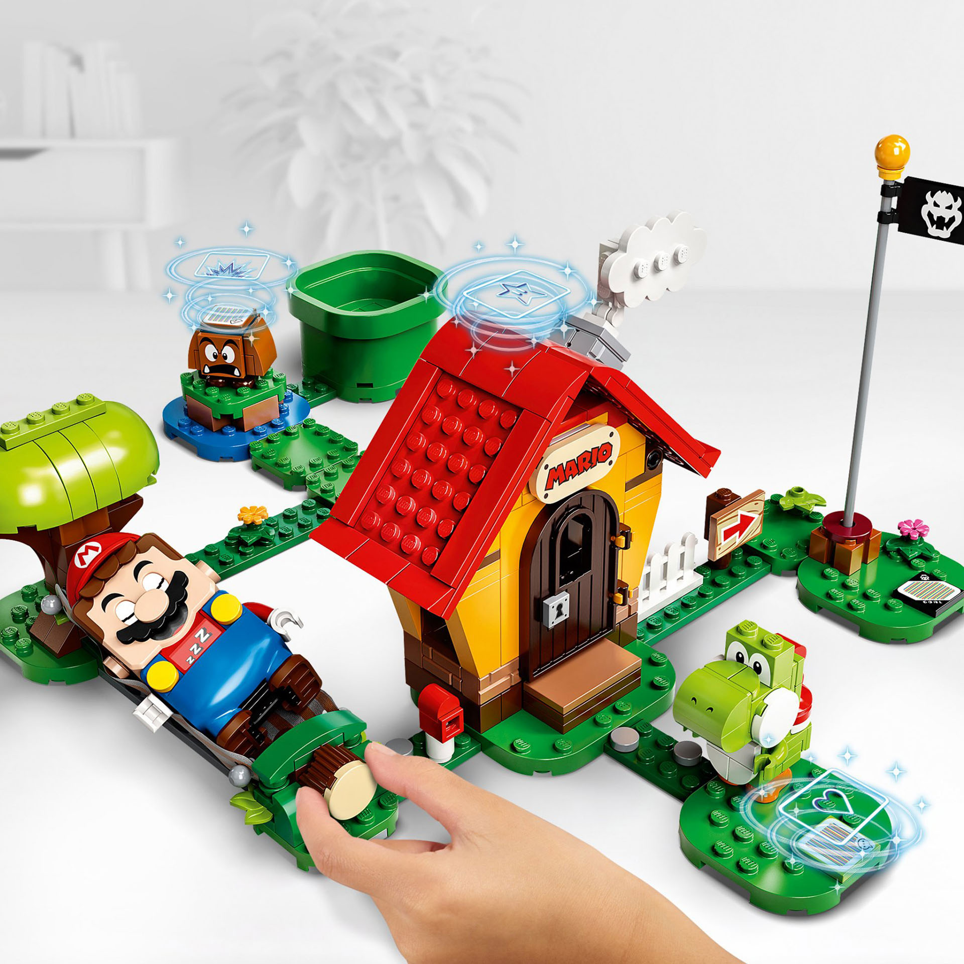 LEGO Super Mario Casa e Yoshi - Pack di Espansione, Giocattolo, Set di Costruzio 71367, , large