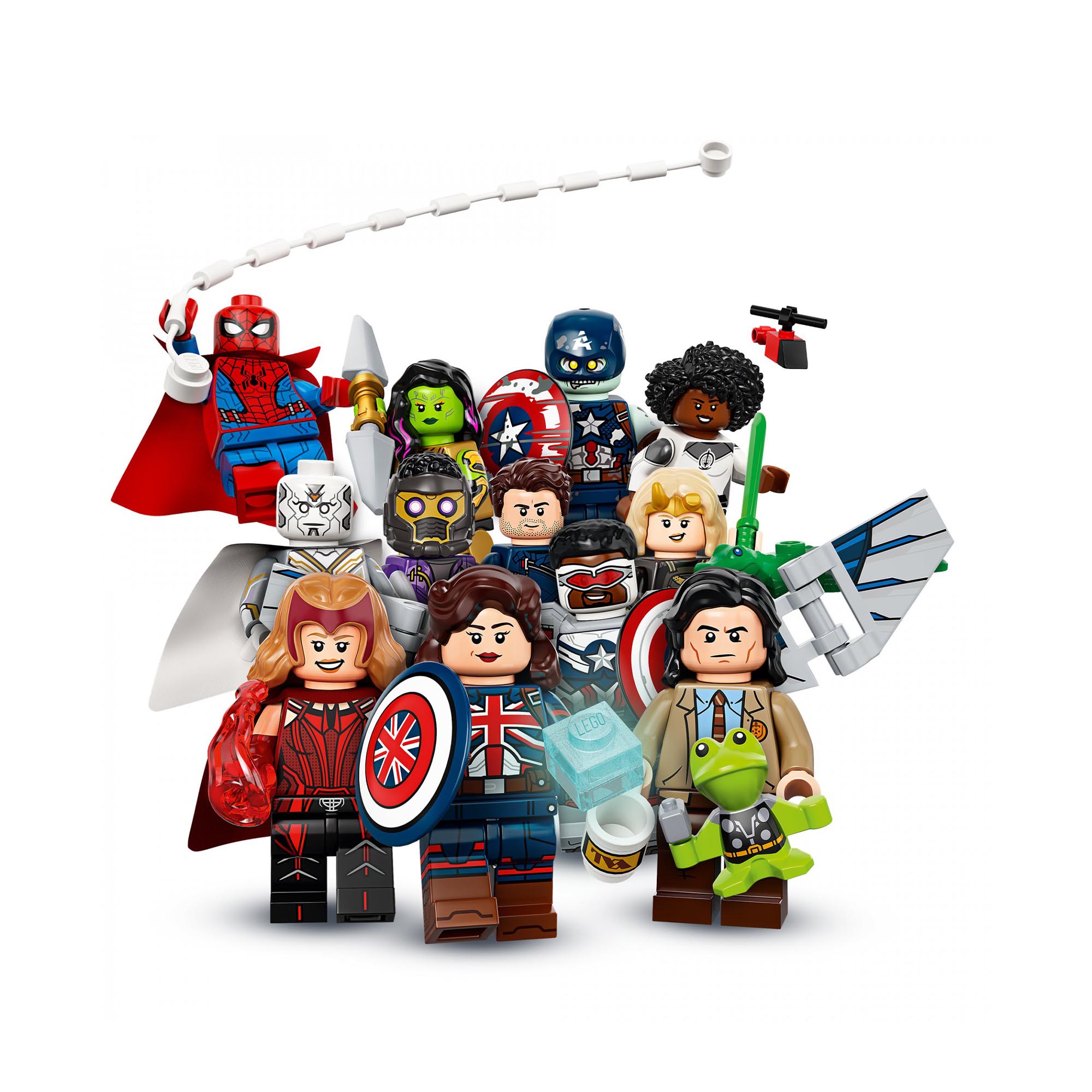 LEGO Minifigures Marvel Studios, Giocattolo Creativo Supereroi, 1 di 12 Minifigu 71031, , large