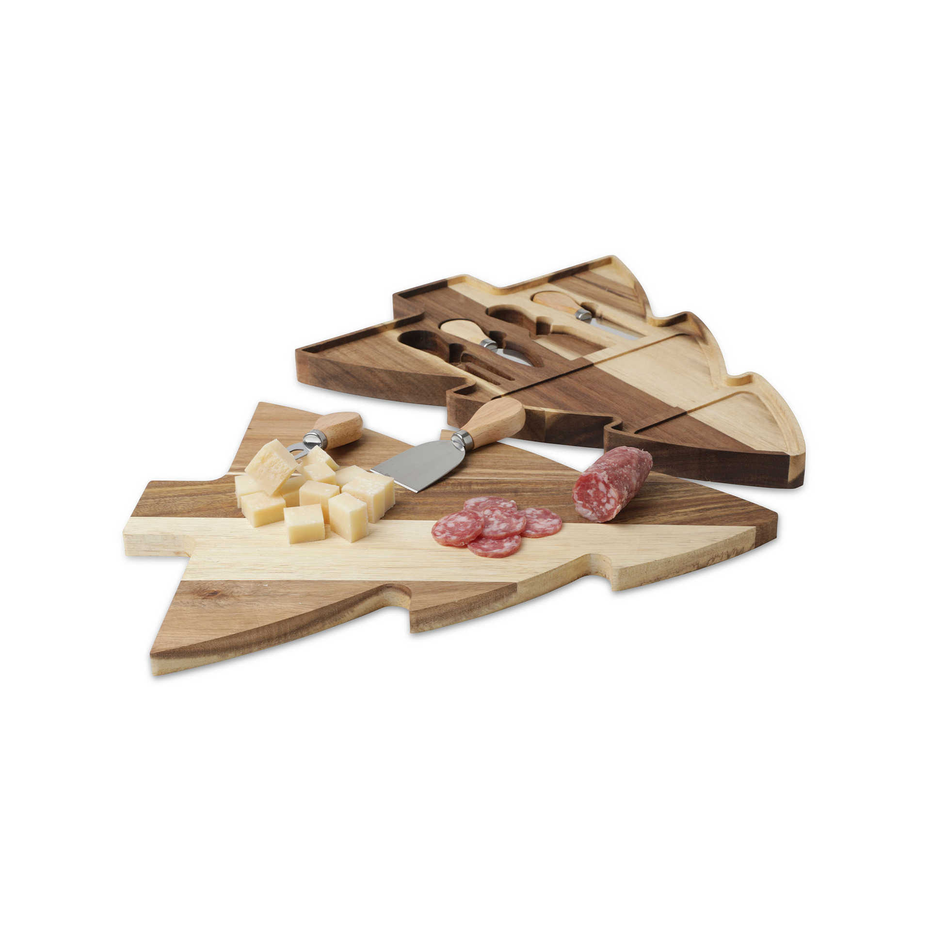 Tagliere In Legno Con Coltelli Da Formaggio, , large