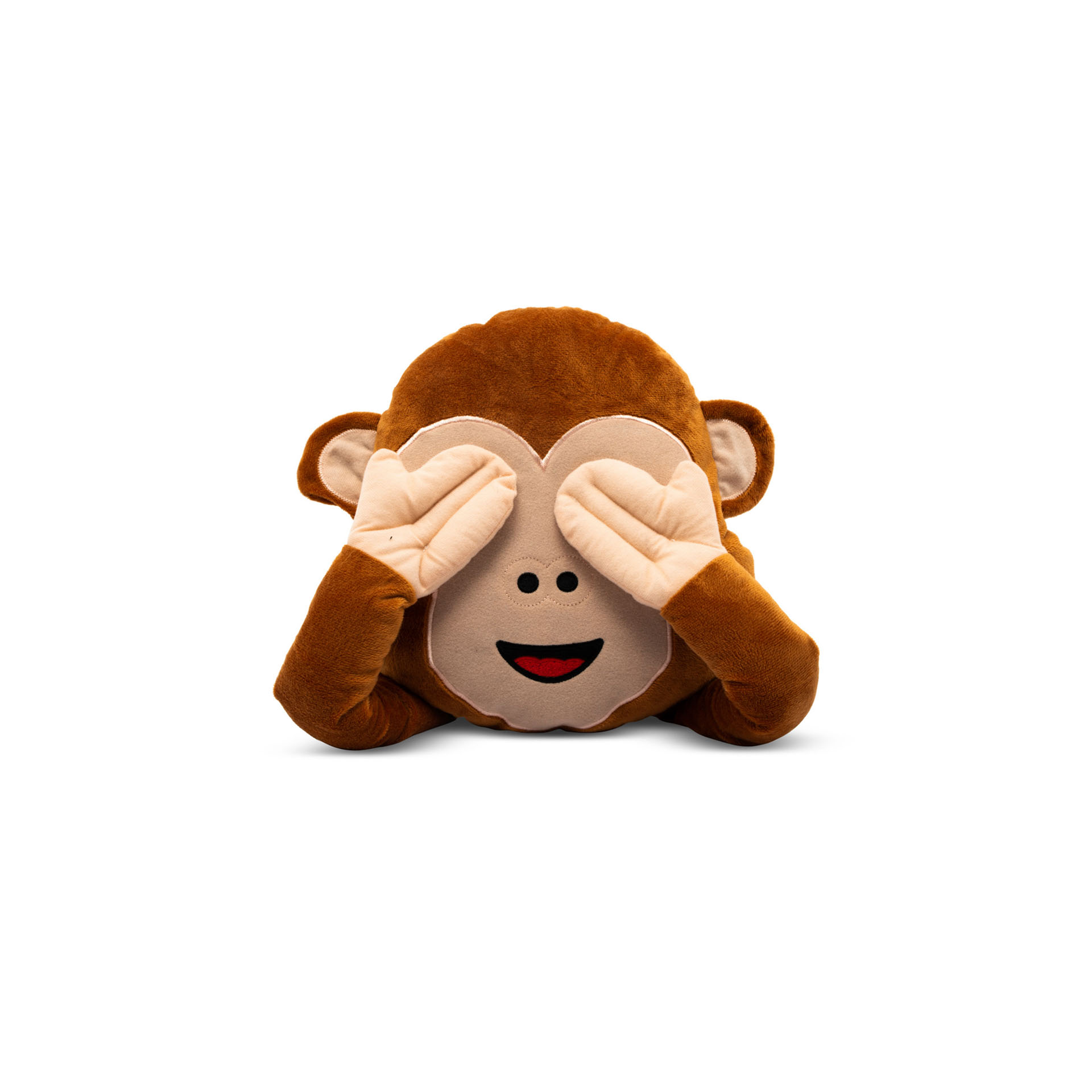 Cuscino emoticon scimmietta, , large