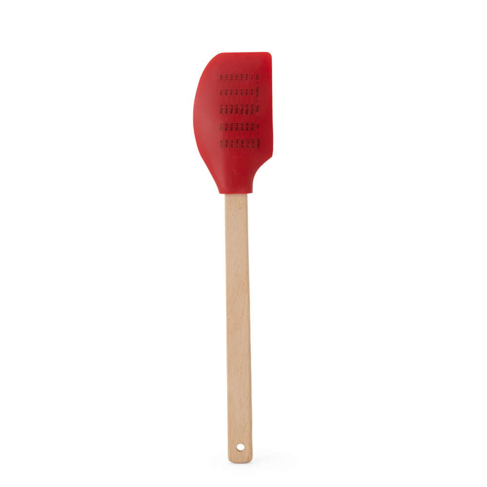 Spatola in silicone con tabella di conversione donut pan di zenzero, , large