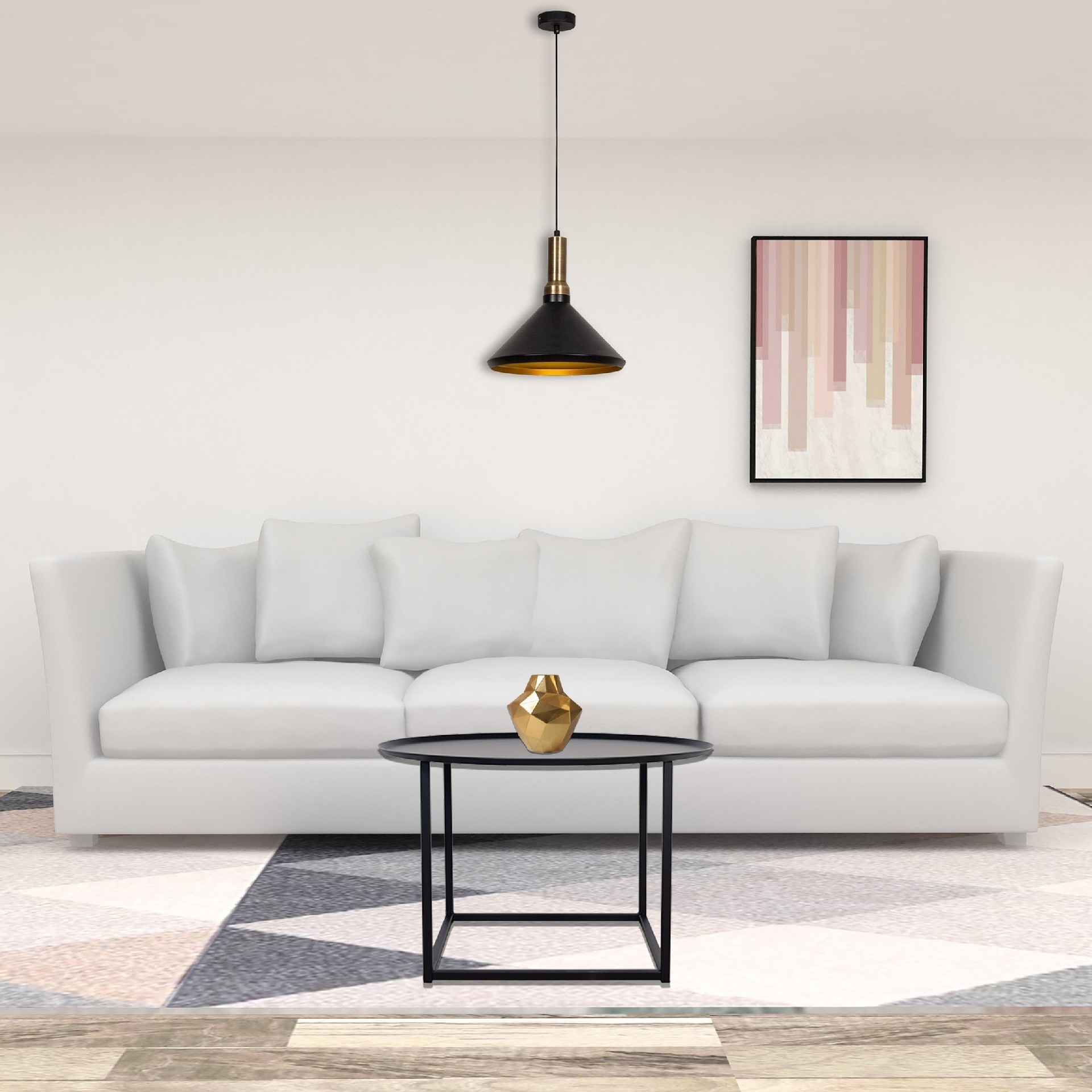 HOMEMANIA Lampada a Sospensione Hill, , large
