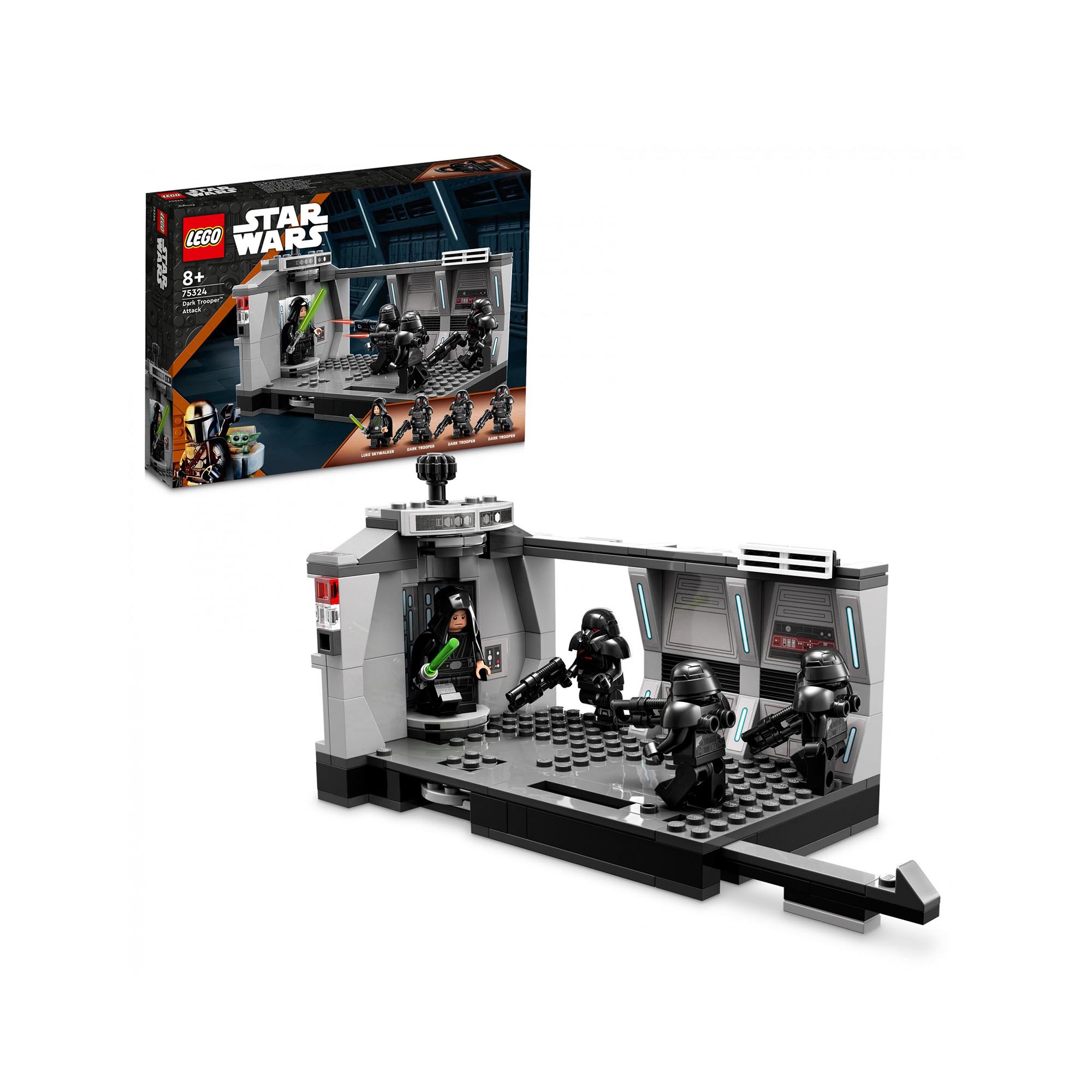 LEGO Star Wars l'Attacco del Dark Trooper, Giocattolo Costruibile da Collezione 75324, , large