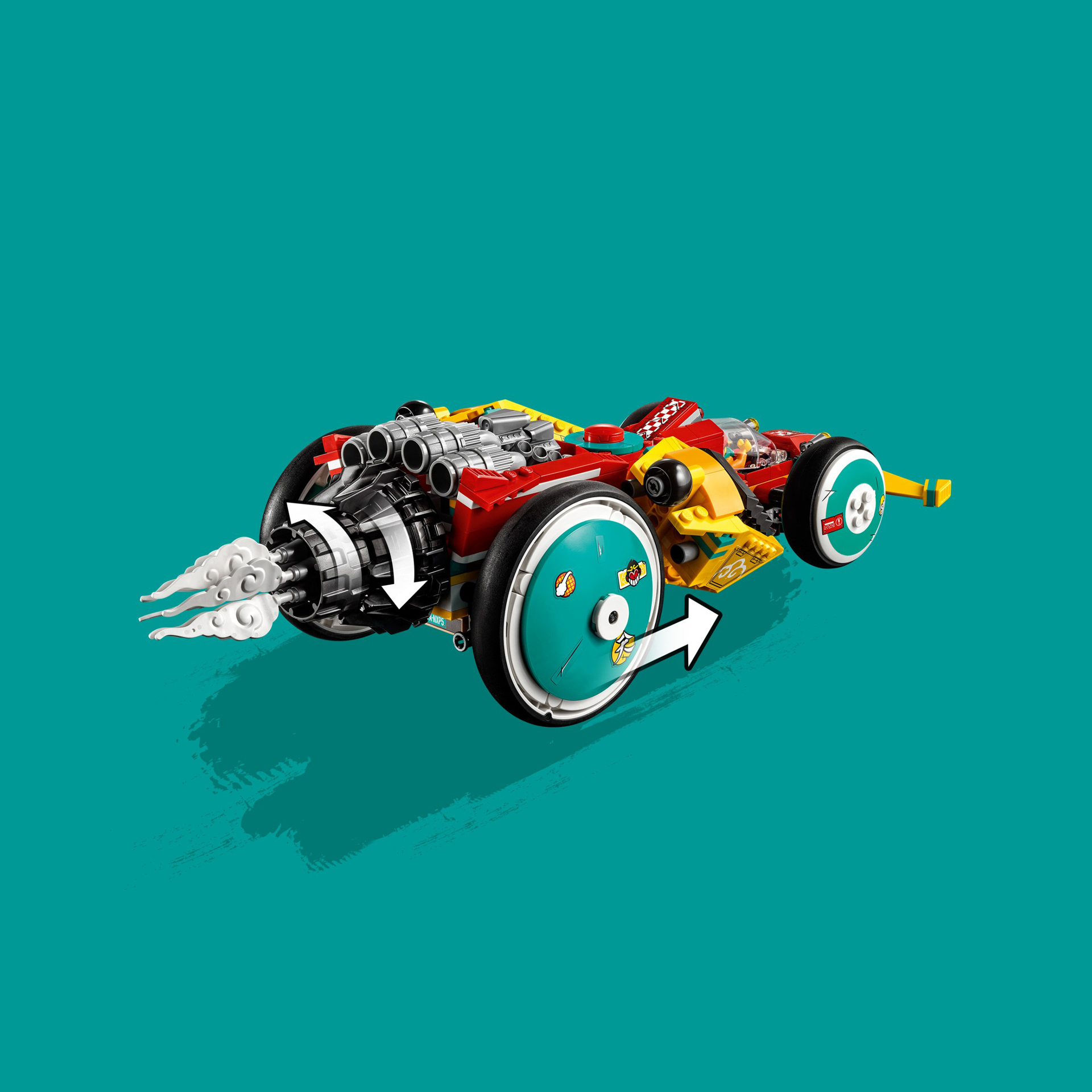 Super auto sportiva di Monkie Kid 80015, , large