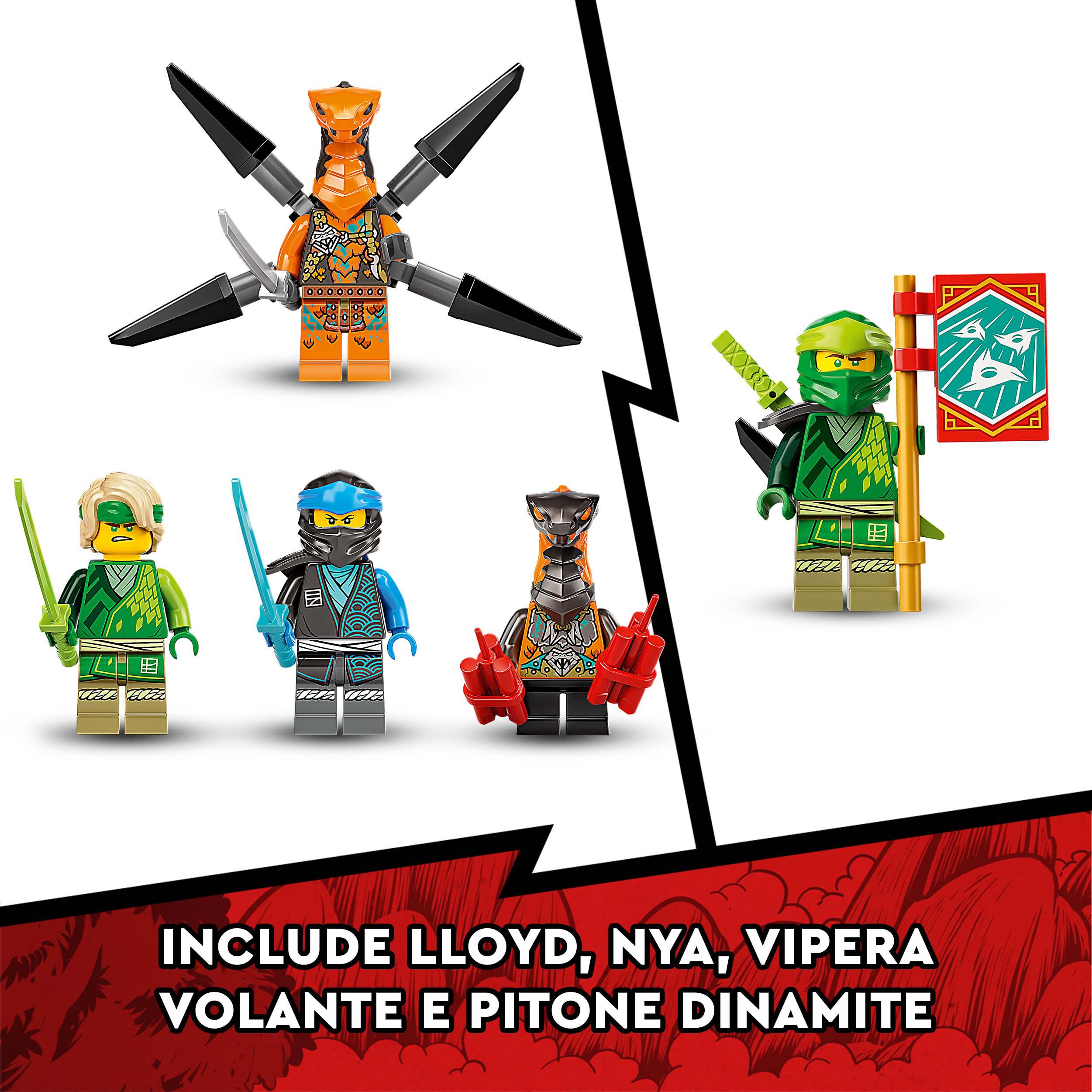 LEGO NINJAGO Dragone Leggendario di Lloyd, Giocattoli per Bambini di 8 Anni, Gue 71766, , large